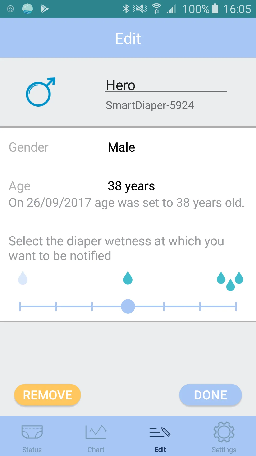 Opro9 Adult SmartDiaper | Indus Appstore | Screenshot