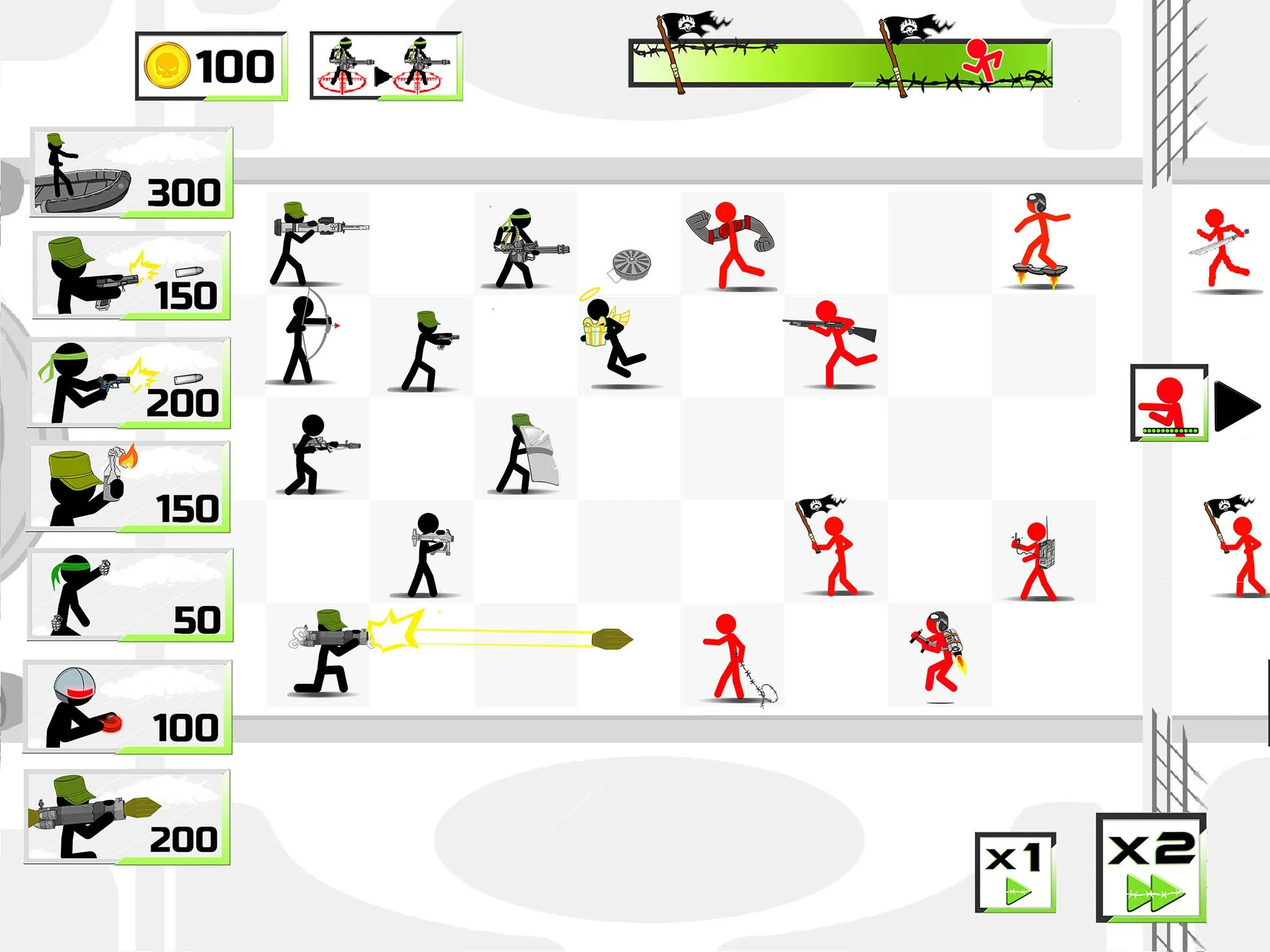 Stickman Army : The Defenders | Indus Appstore | Screenshot