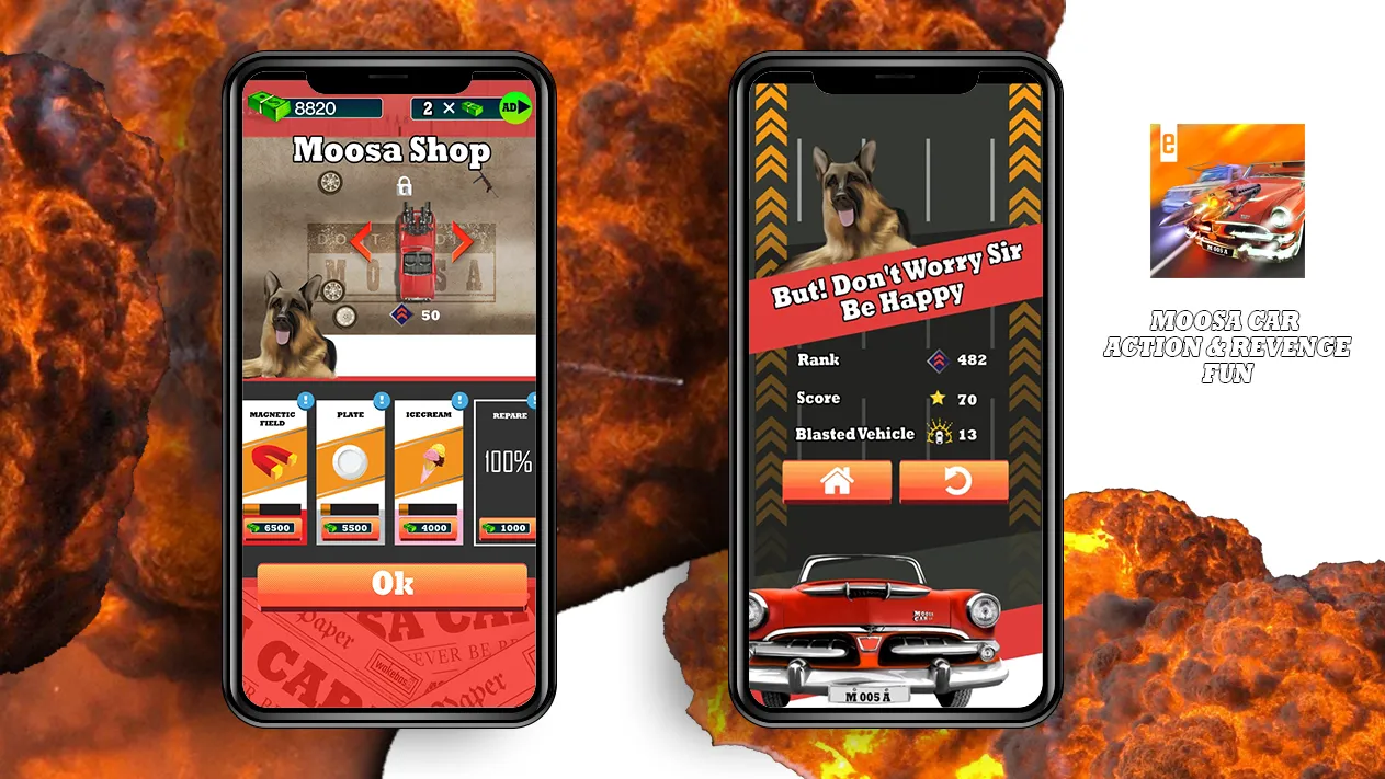 Moosa Car: Shoot'em Up | Indus Appstore | Screenshot