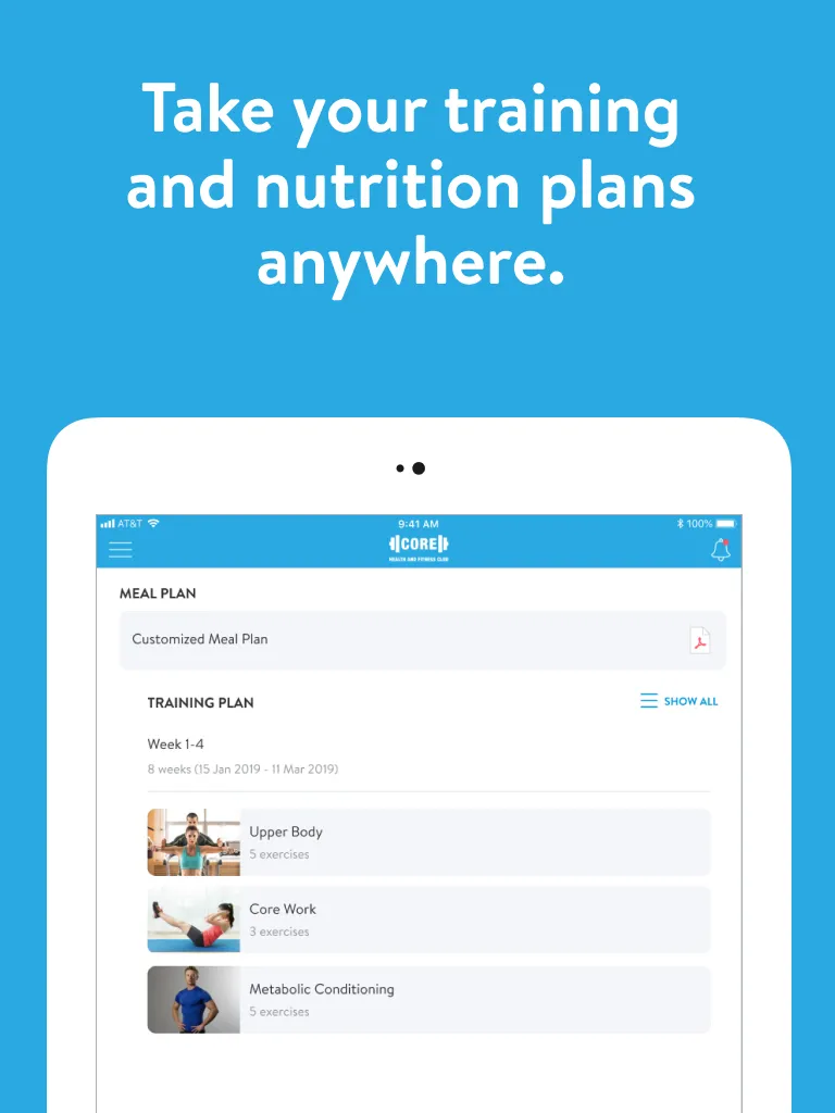 Core Health and Fitness Club | Indus Appstore | Screenshot