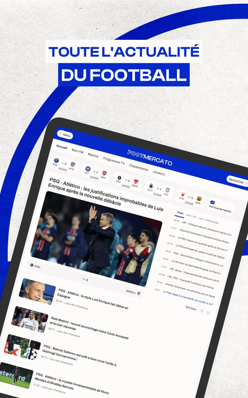 Foot Mercato : Transferts live | Indus Appstore | Screenshot