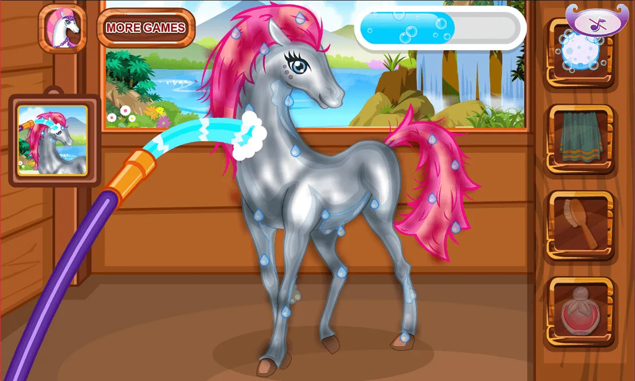 White Horse Princess Dress Up | Indus Appstore | Screenshot