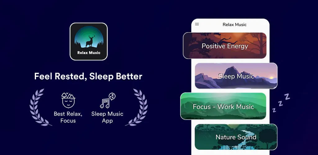 Relaxing Music, Sleep Sounds | Indus Appstore | Screenshot