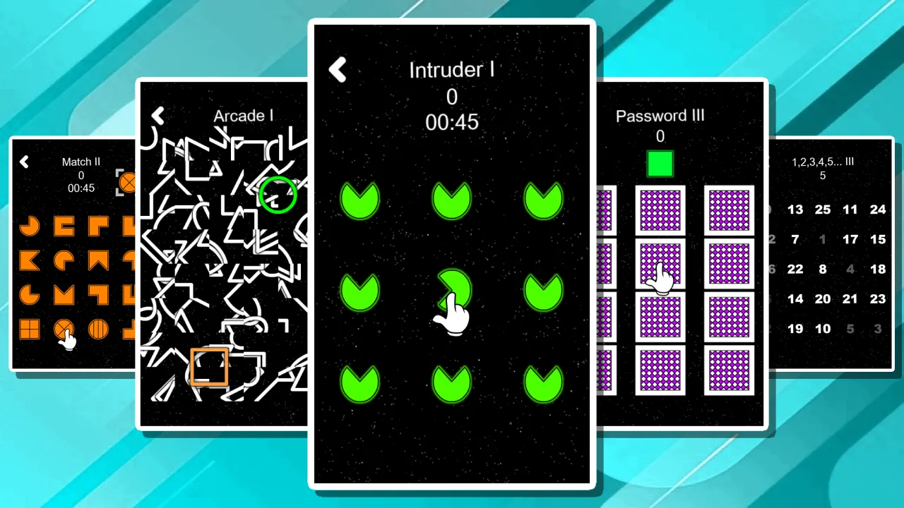 Pastimes Minigames Braintests | Indus Appstore | Screenshot