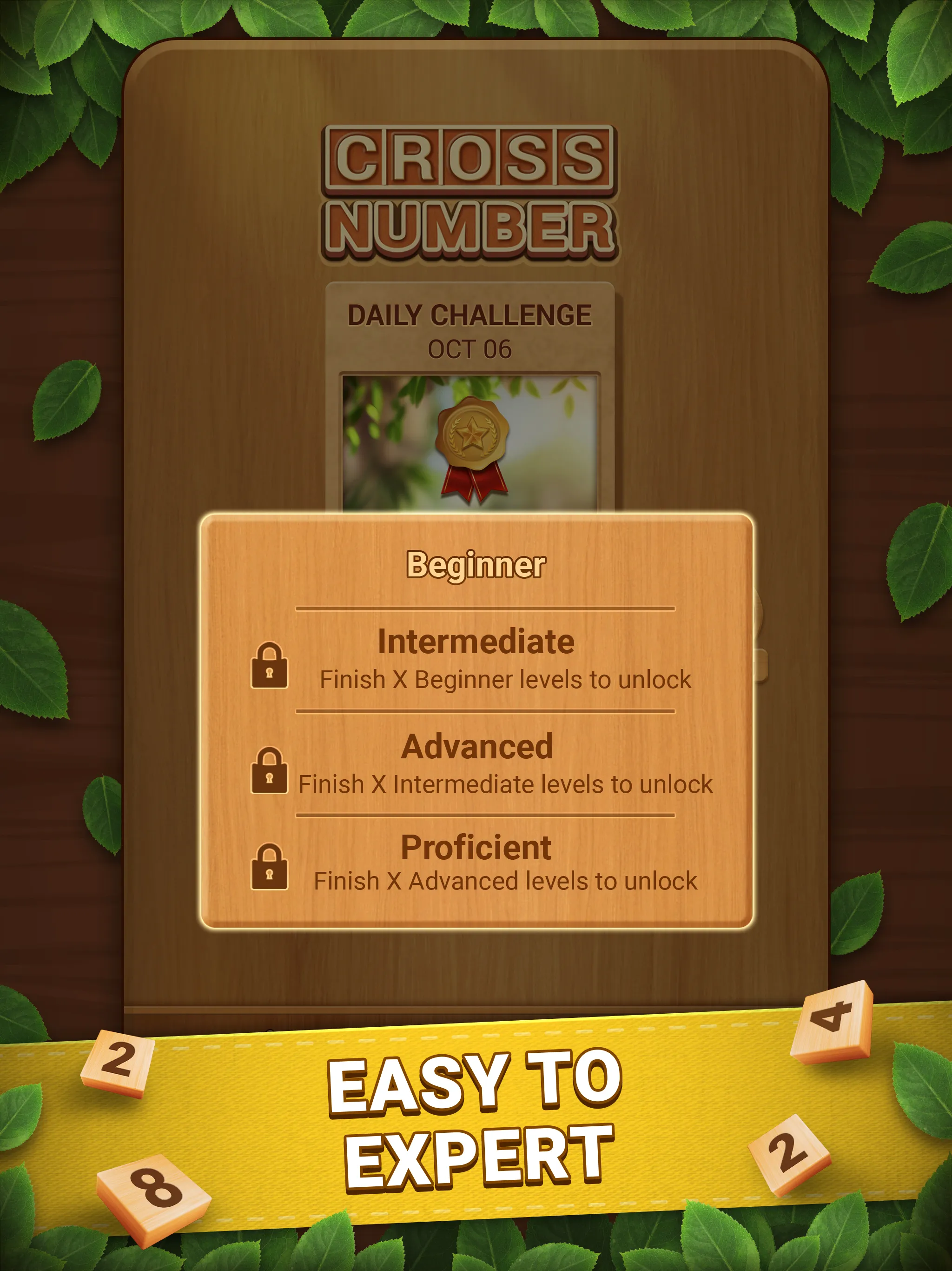 Cross Number: Math Game Puzzle | Indus Appstore | Screenshot