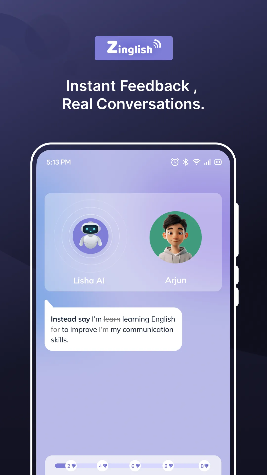 Zinglish -  Pro �इंग्लिश सीखो | Indus Appstore | Screenshot