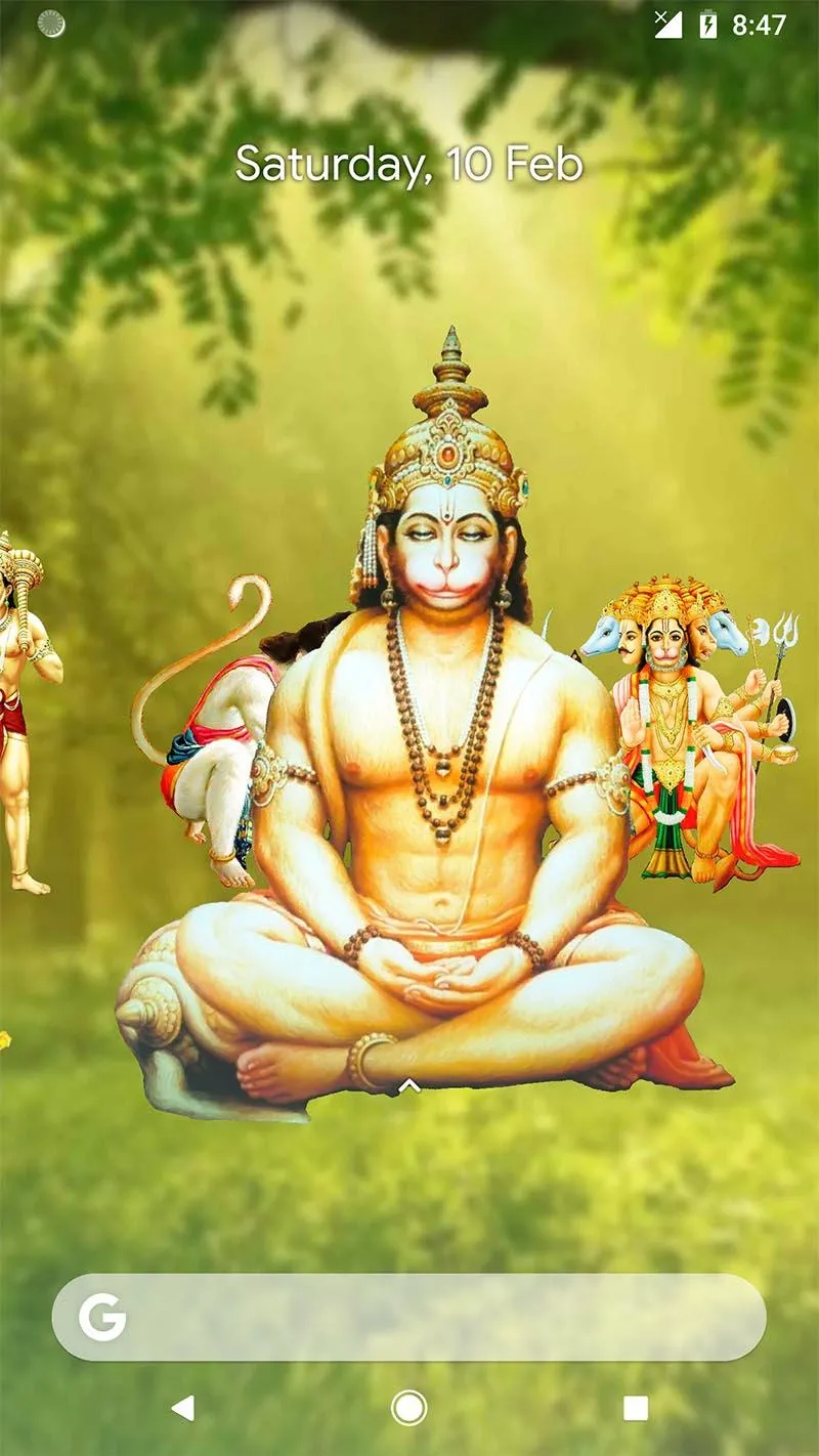 4D Hanuman Live Wallpaper | Indus Appstore | Screenshot