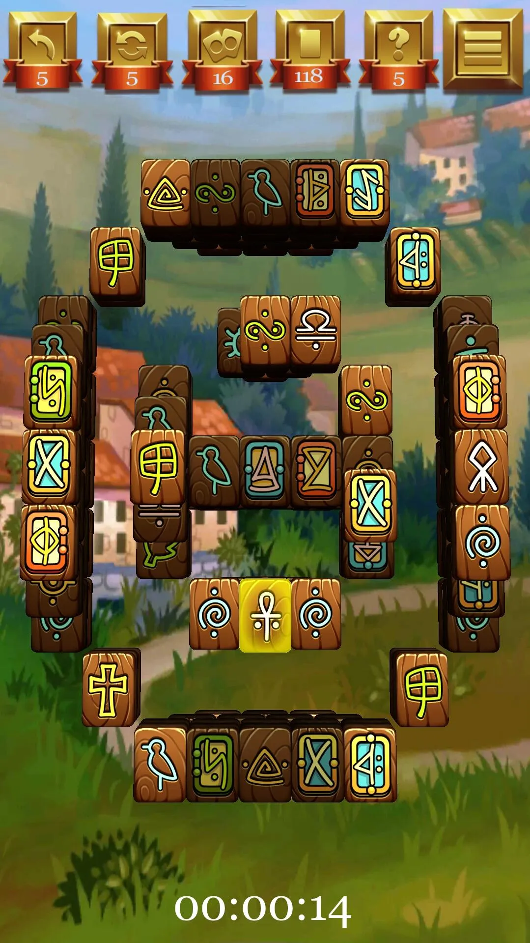 Doubleside Mahjong Rome | Indus Appstore | Screenshot