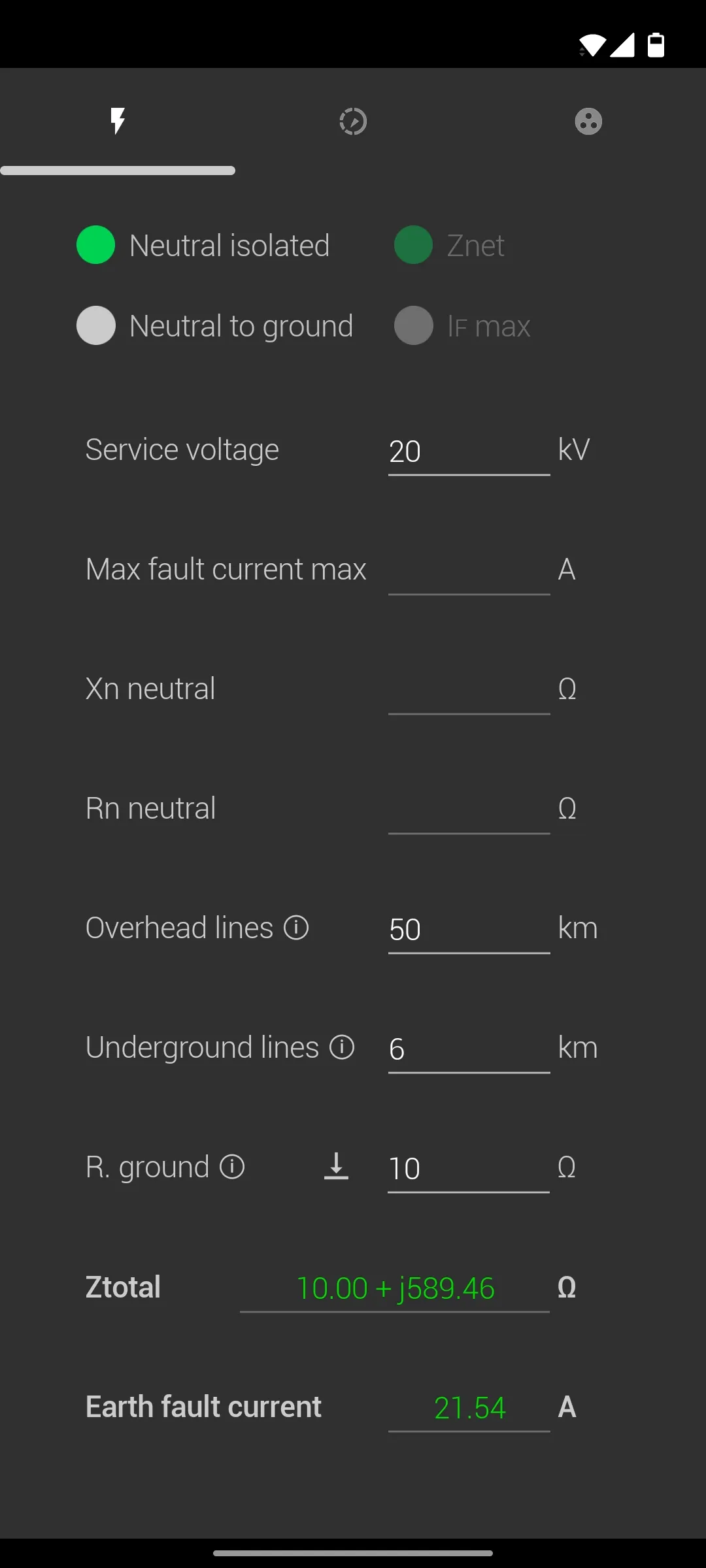 Medium Voltage Calculations | Indus Appstore | Screenshot