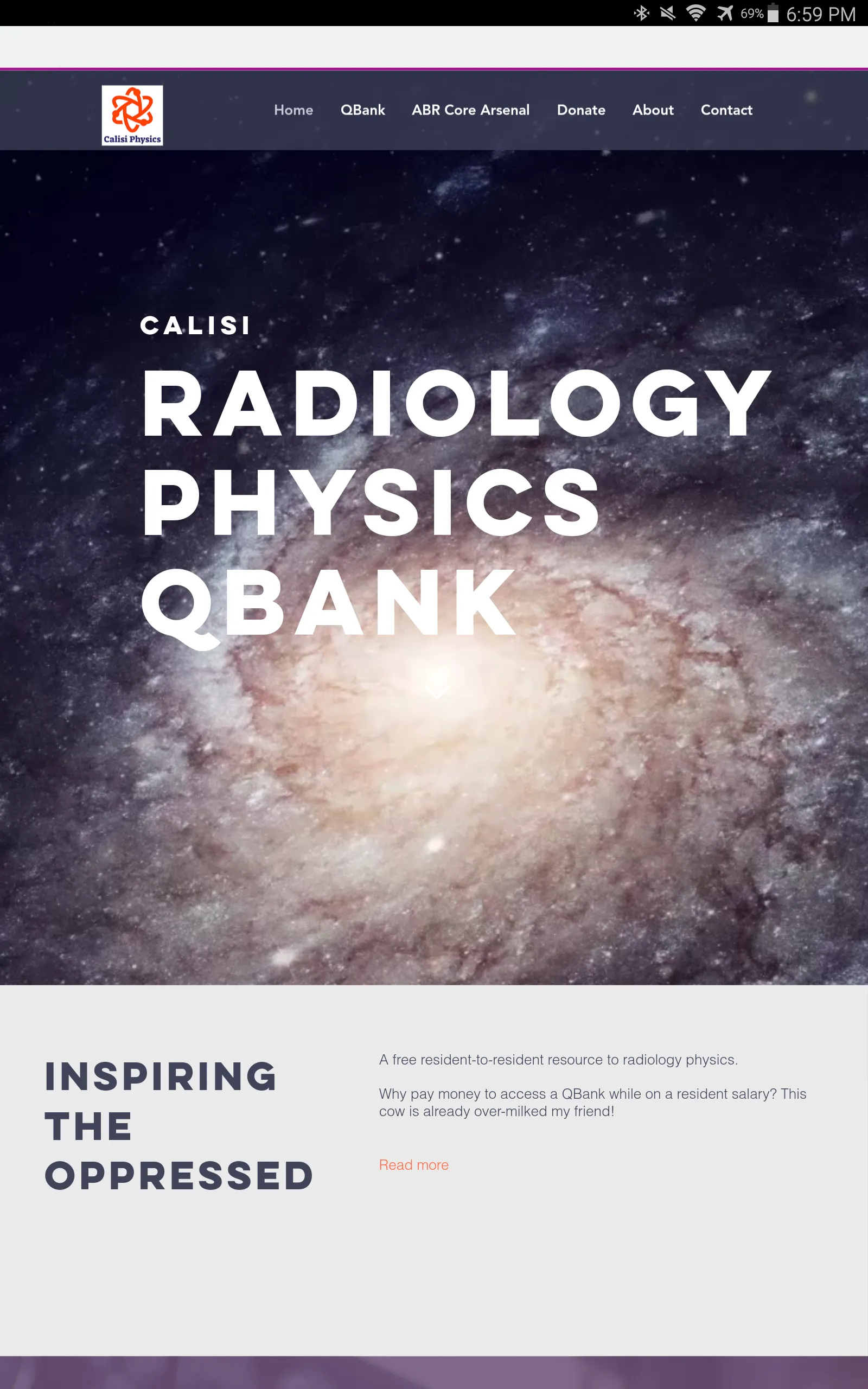 Radiology Physics Qbank | Indus Appstore | Screenshot