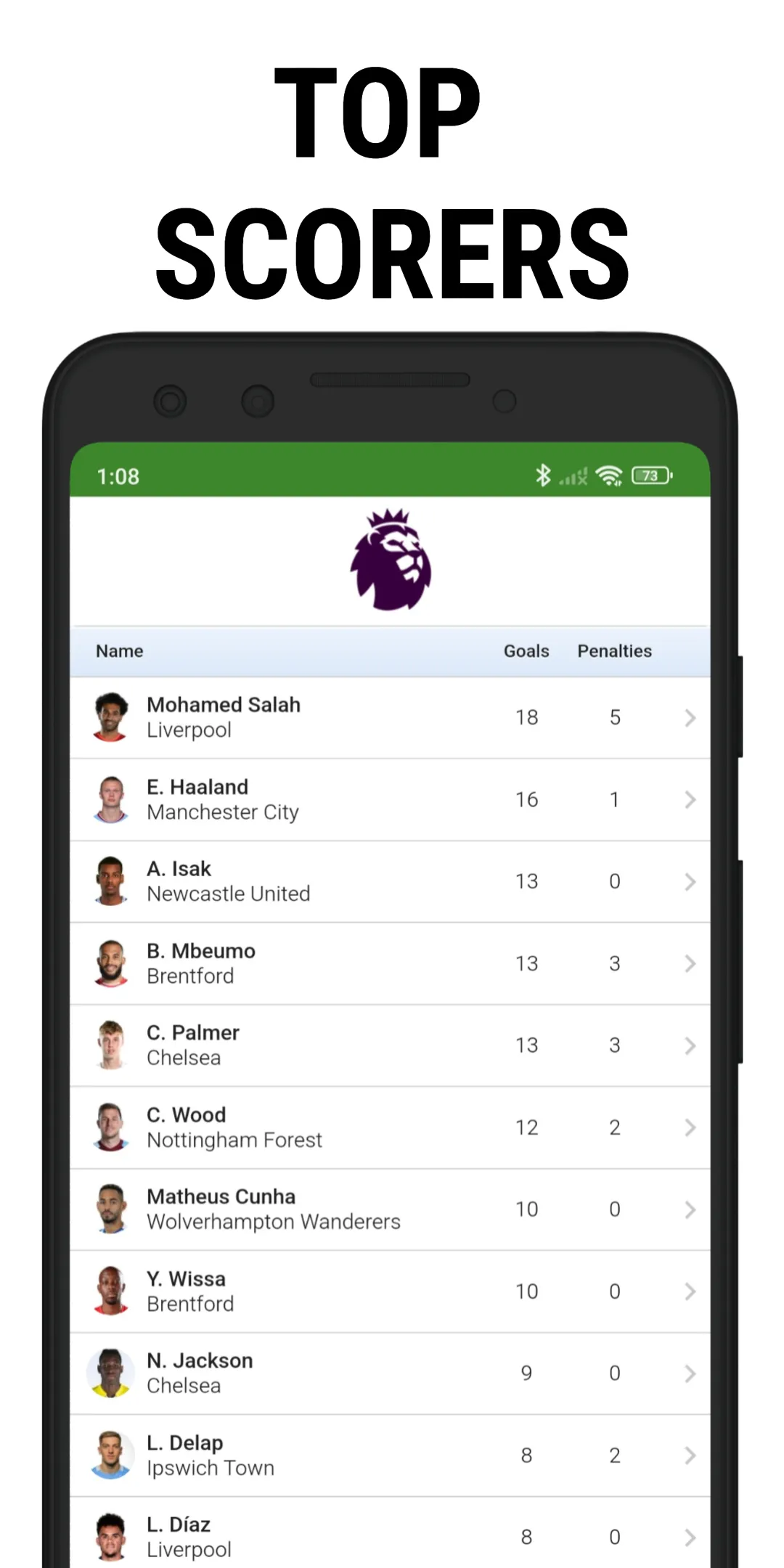 Football Live Scores | Indus Appstore | Screenshot