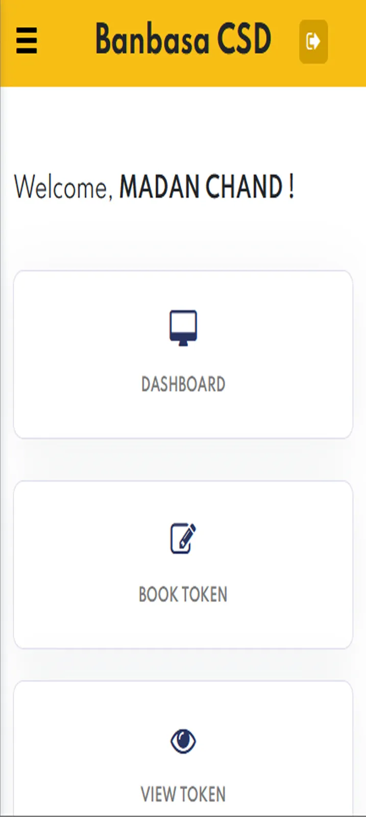 BANBASA CSD- Token Booking App | Indus Appstore | Screenshot