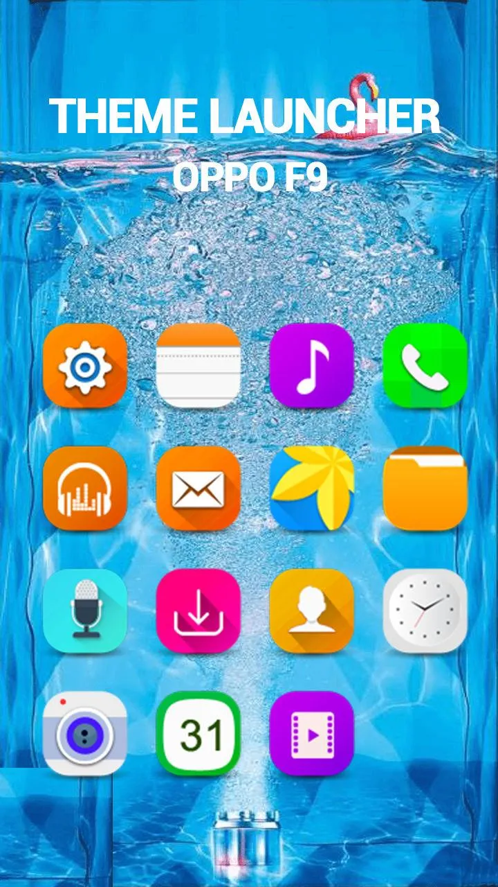 Launcher Theme For OPPO F9 | Indus Appstore | Screenshot