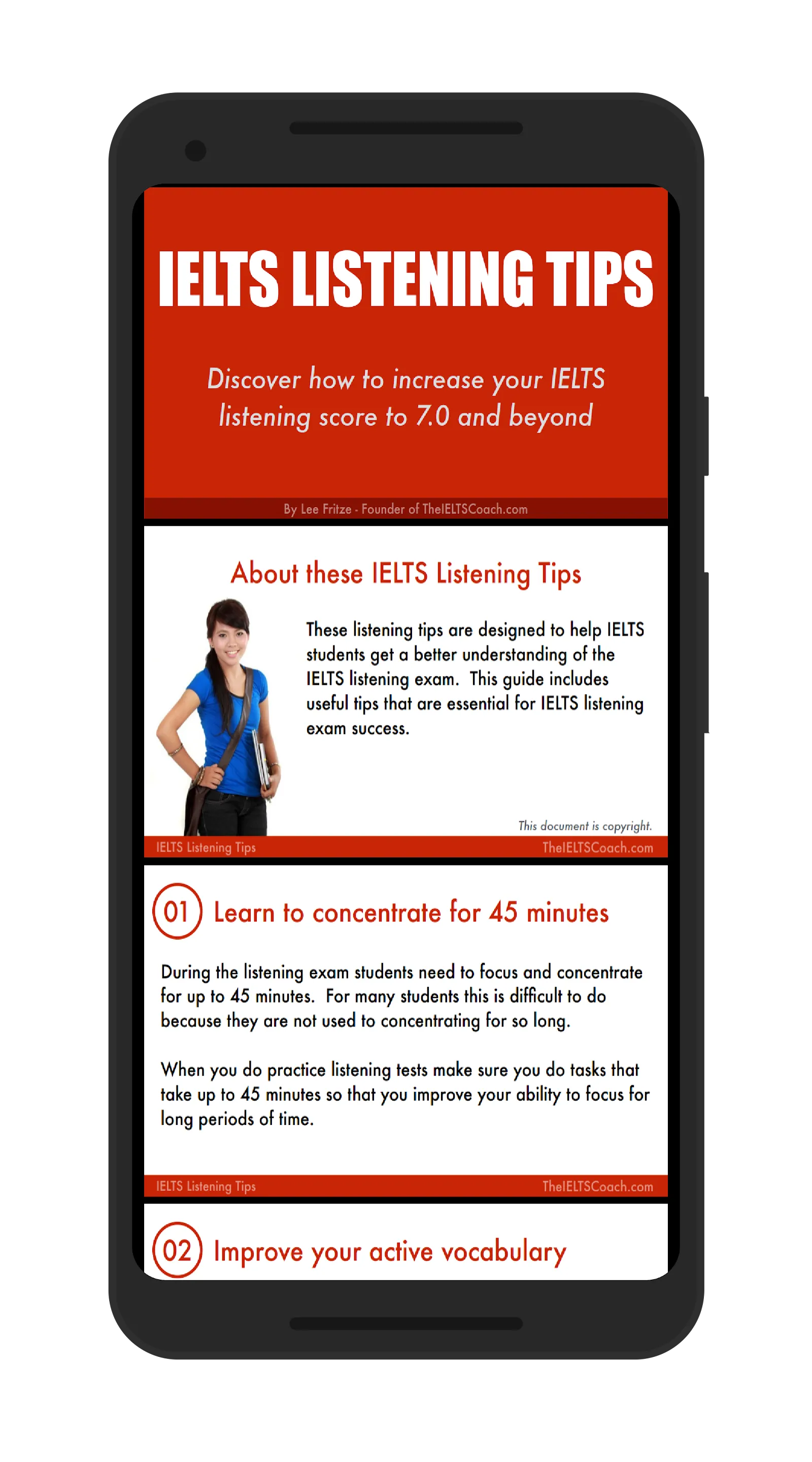 IELTS Exam Materials | Indus Appstore | Screenshot