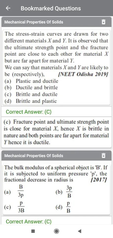 PHYSICS - NEET MCQs MOCK TEST  | Indus Appstore | Screenshot