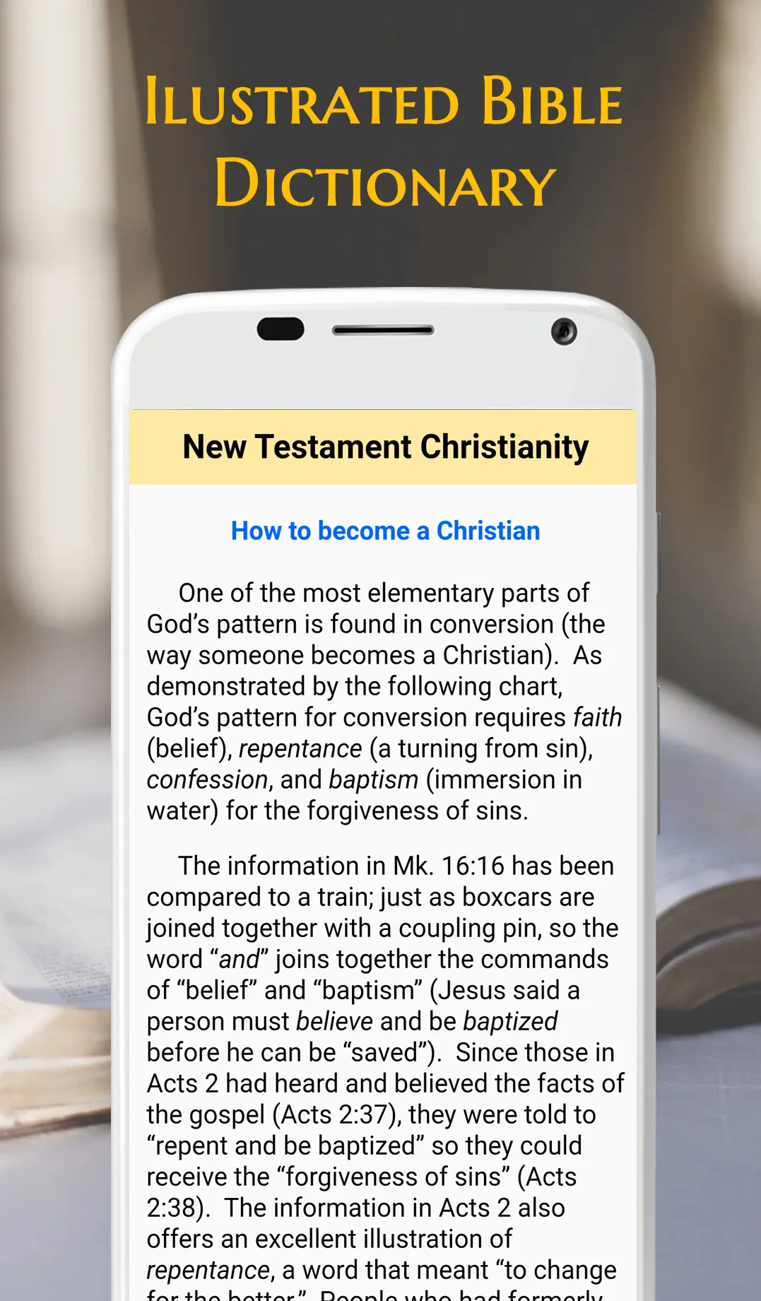 Ilustrated Bible Dictionary | Indus Appstore | Screenshot