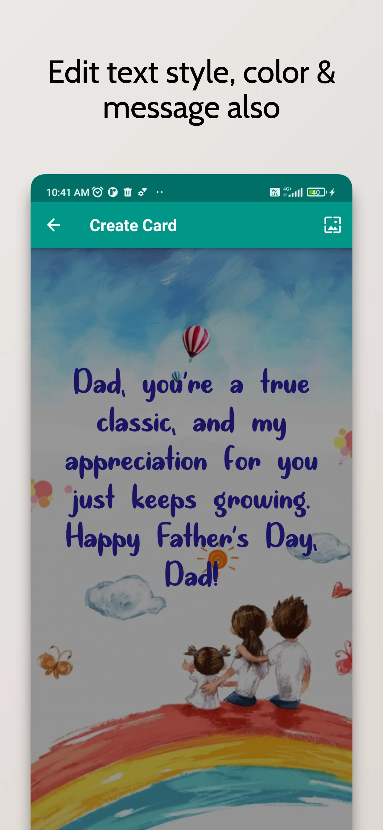 Fathers Day Wishes | Indus Appstore | Screenshot