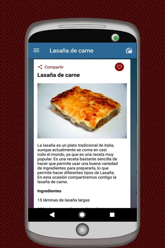 Recetas Saladas Caseras | Indus Appstore | Screenshot