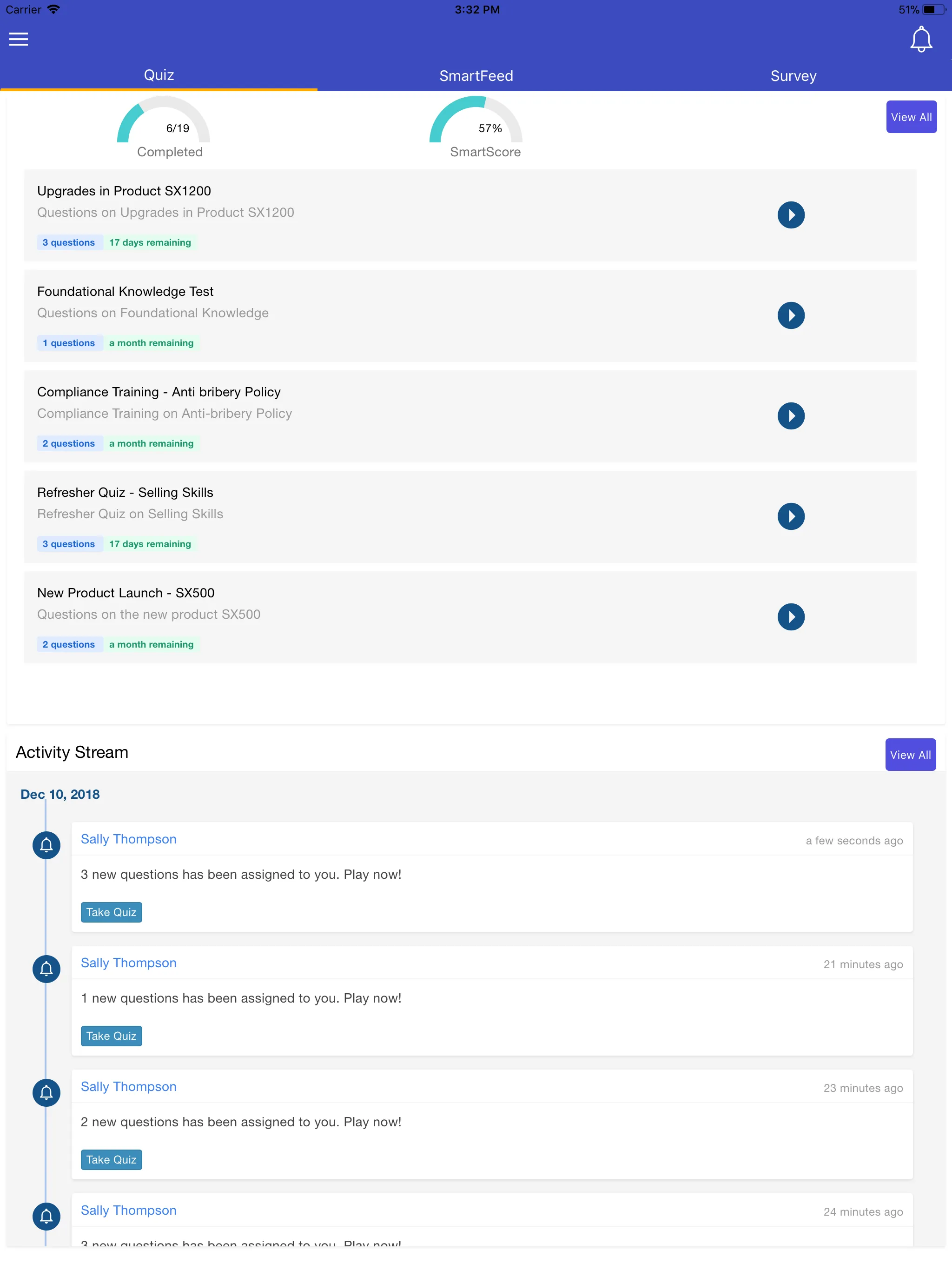 SmartWinnr | Indus Appstore | Screenshot