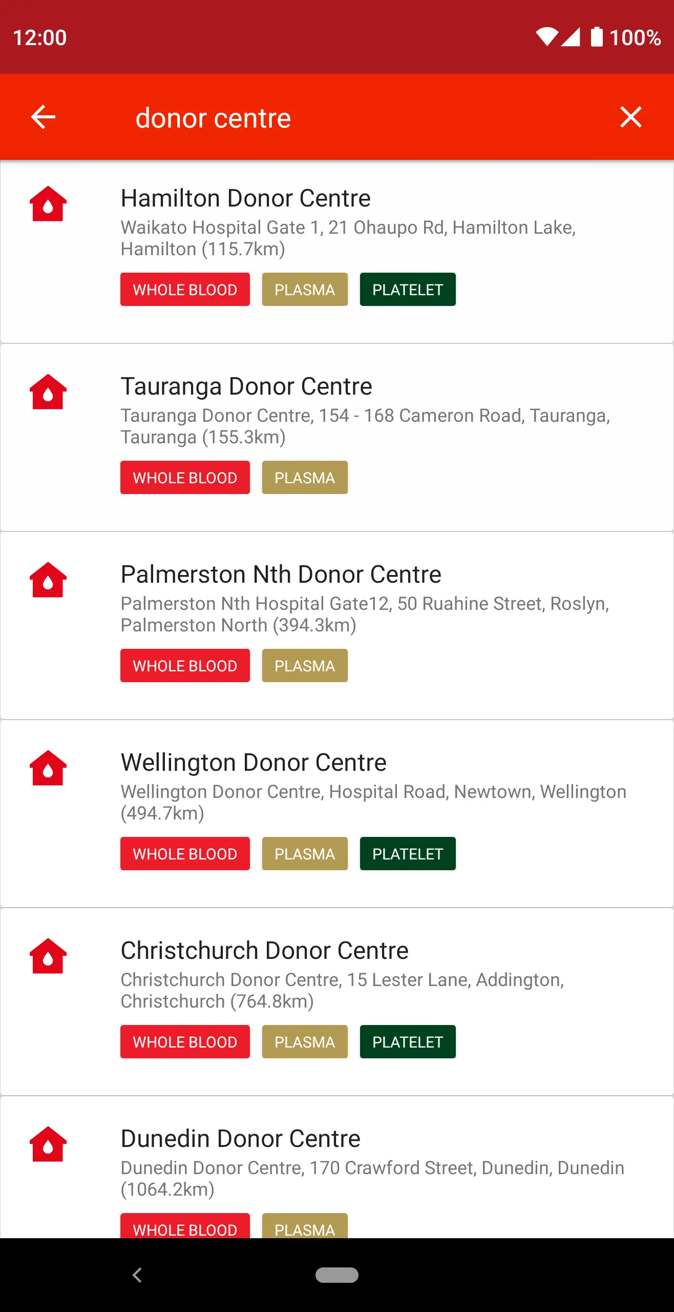 NZ Blood Service Donor App | Indus Appstore | Screenshot