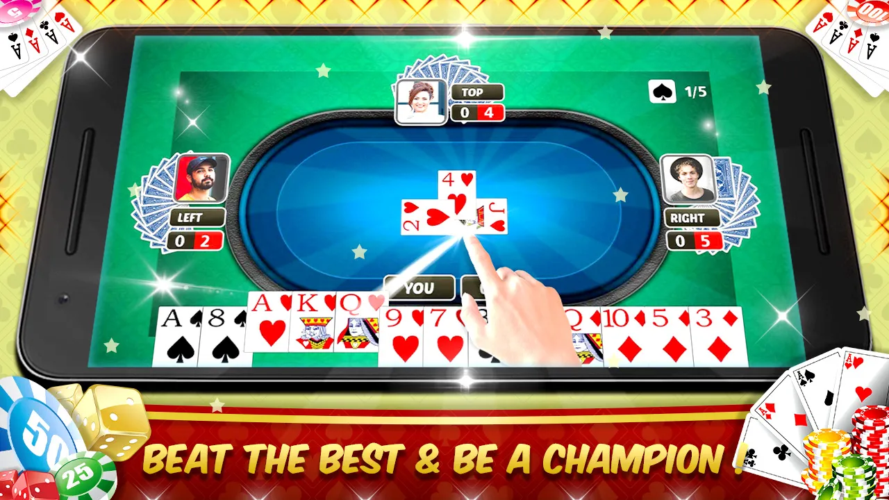 Callbreak offline tash game | Indus Appstore | Screenshot