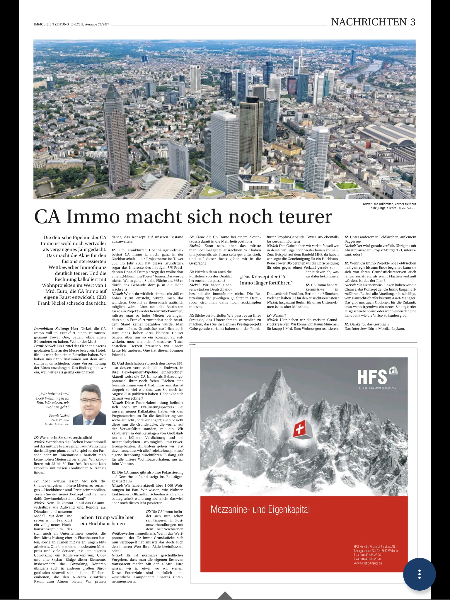 IZ – Immobilien Zeitung | Indus Appstore | Screenshot