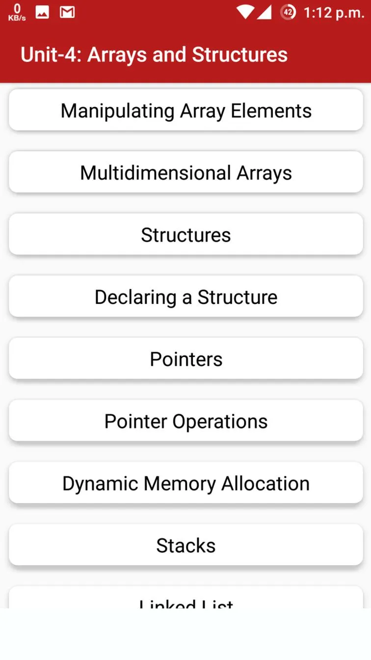 BASICS OF C PROGRAMMING | Indus Appstore | Screenshot