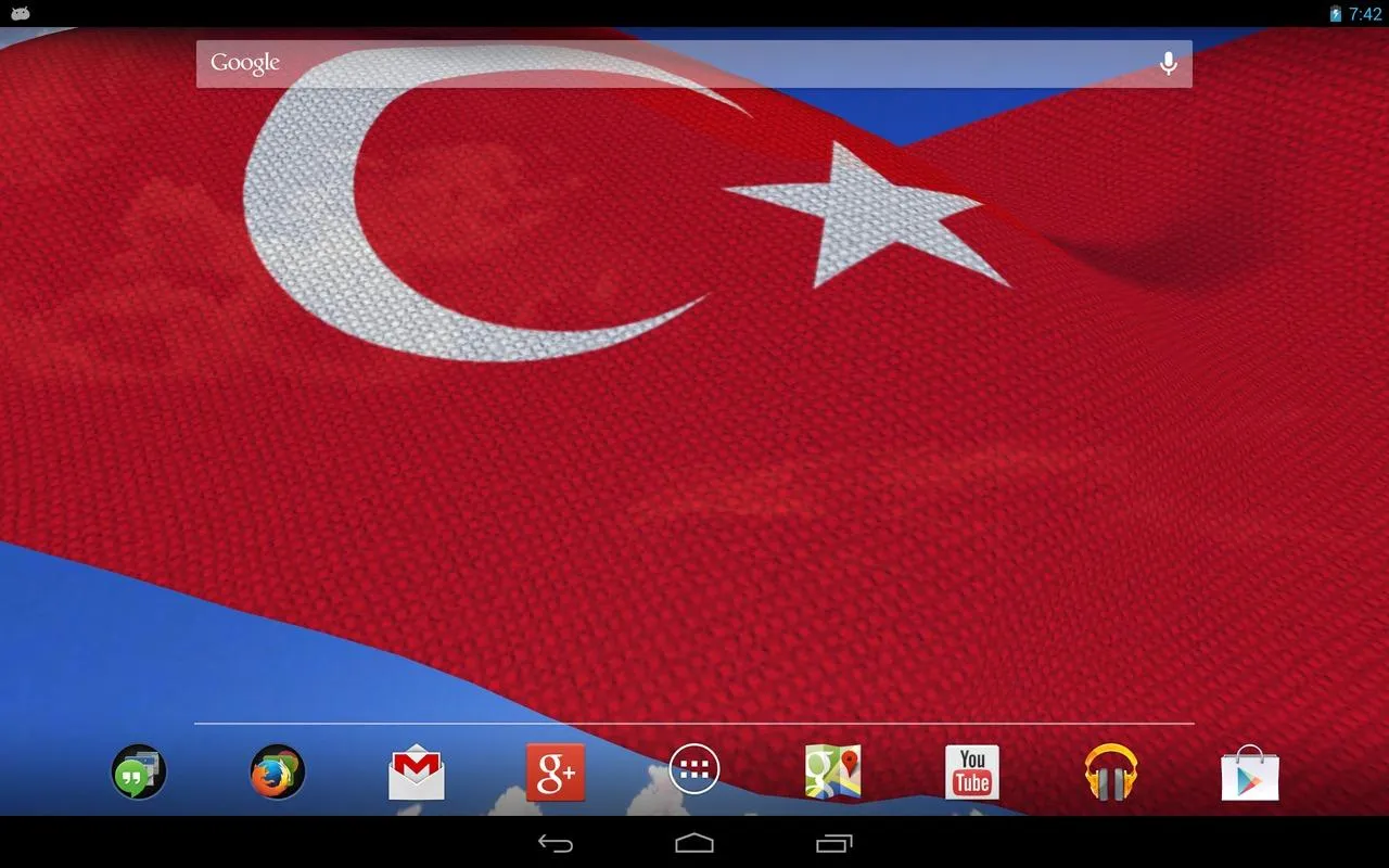 Turkey Flag Live Wallpaper | Indus Appstore | Screenshot