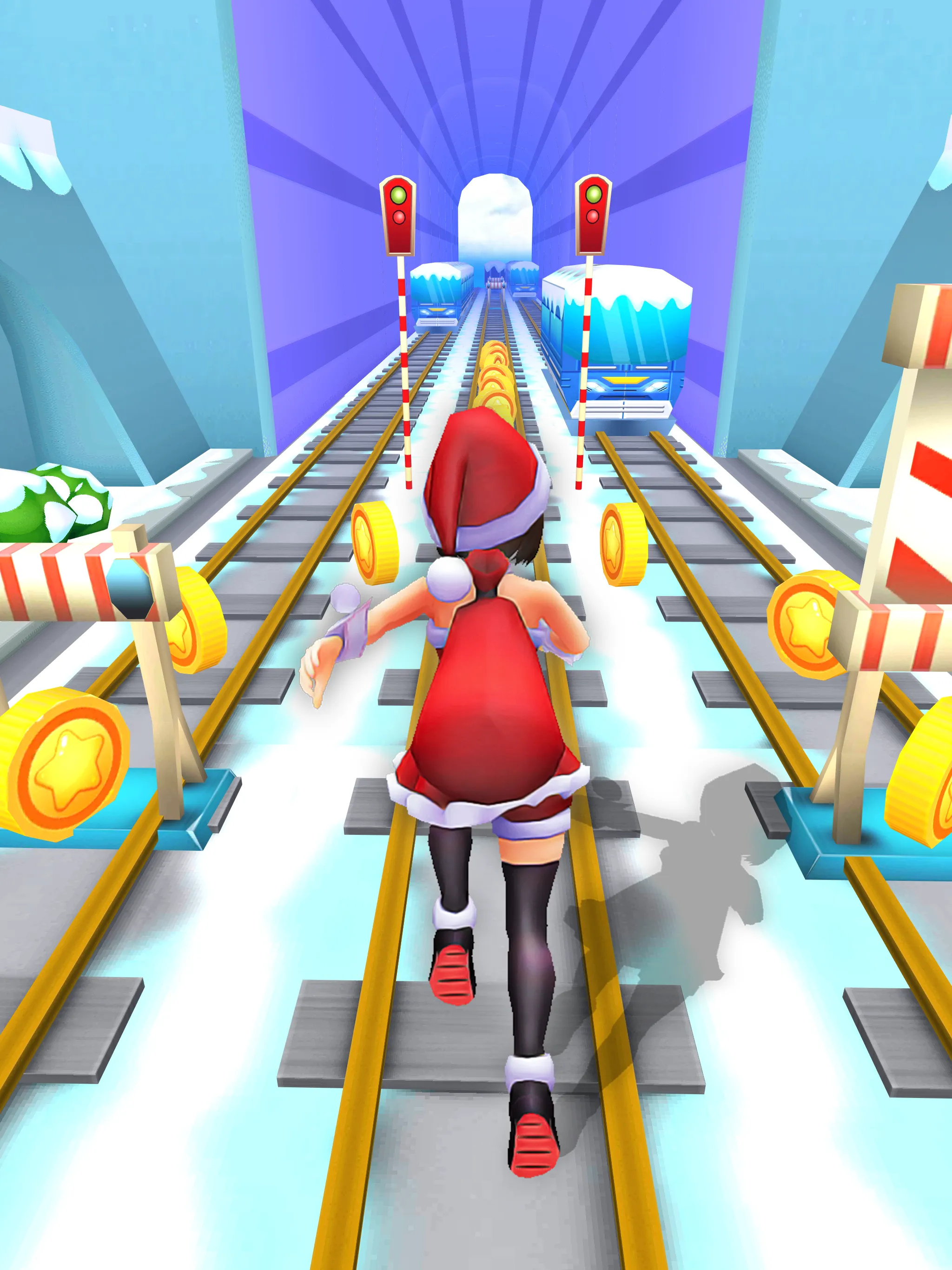 Subway Santa Princess Runner | Indus Appstore | Screenshot