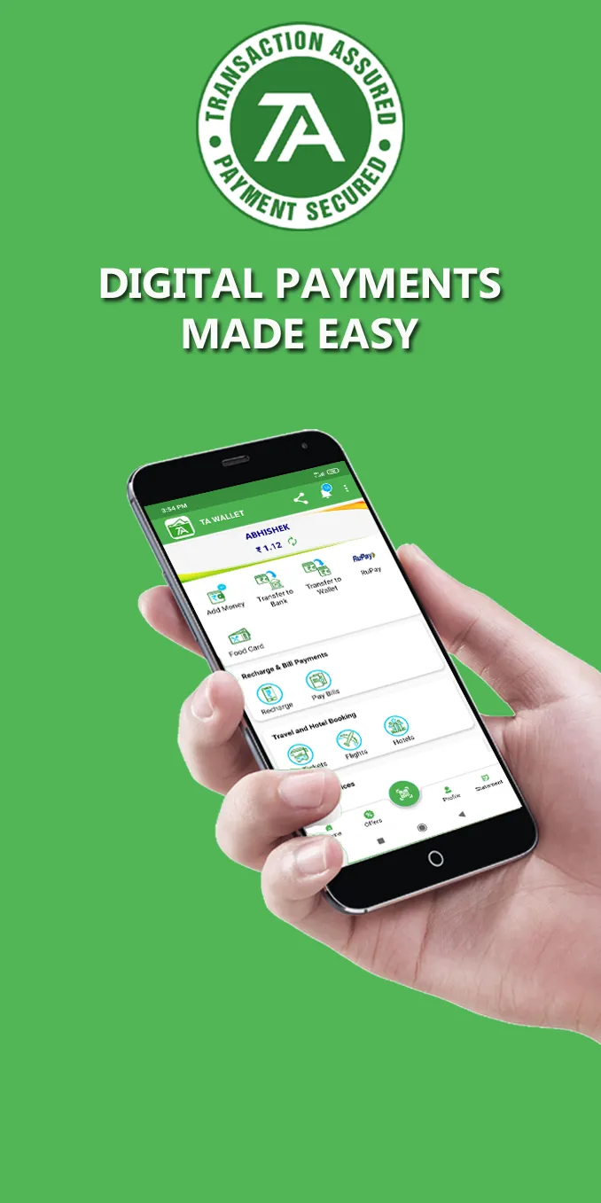 TA Wallet: IMPS, RuPay, BBPS | Indus Appstore | Screenshot