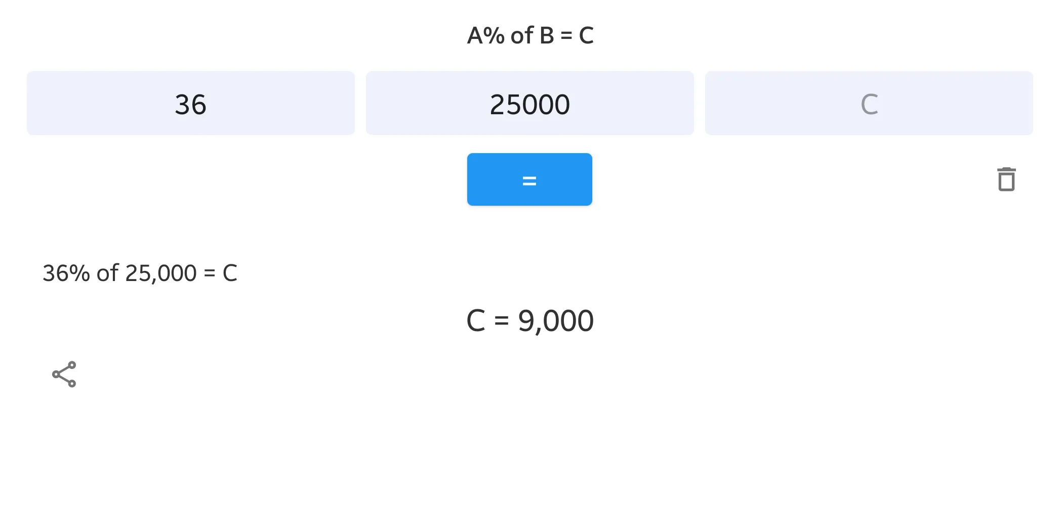 Percent Pro | % calculator | Indus Appstore | Screenshot