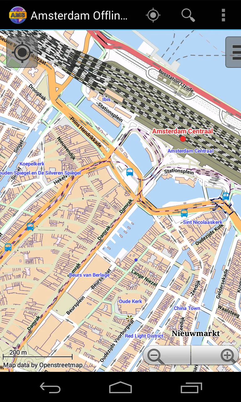 Amsterdam Offline City Map | Indus Appstore | Screenshot