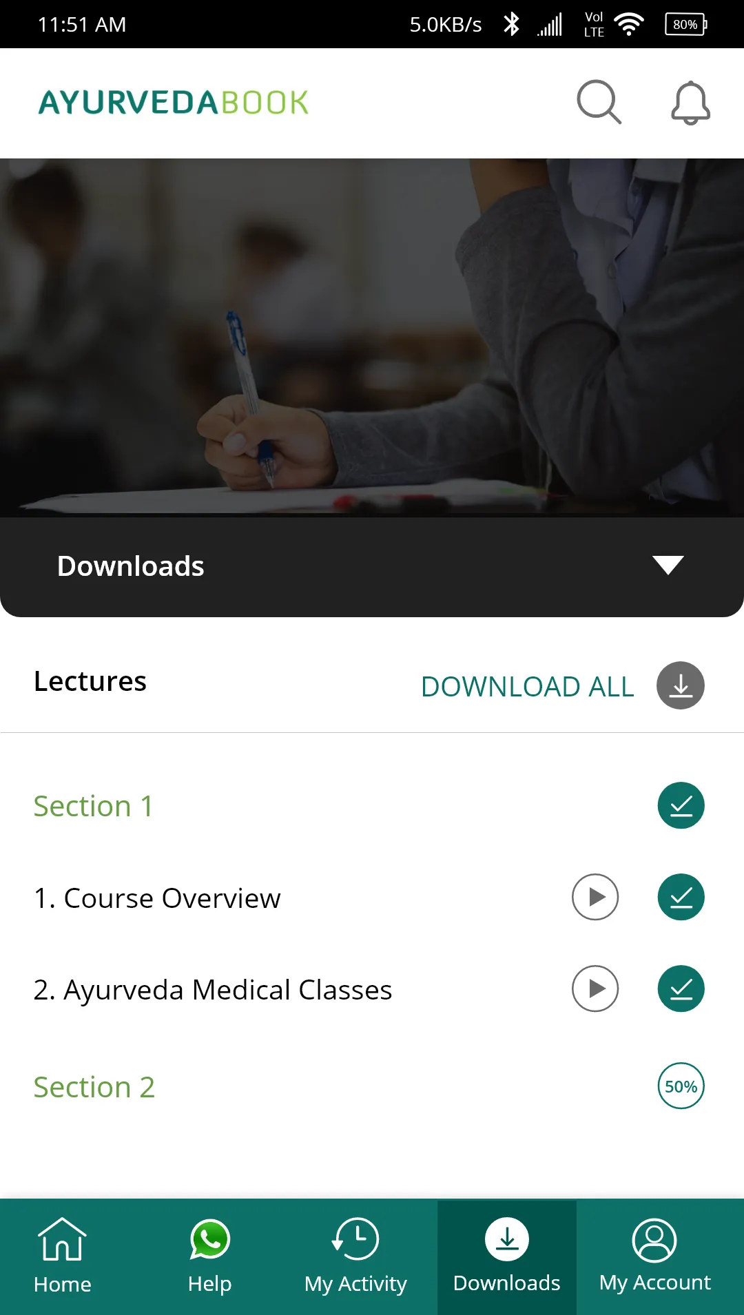 Ayurveda Book App (A.B.A. App) | Indus Appstore | Screenshot