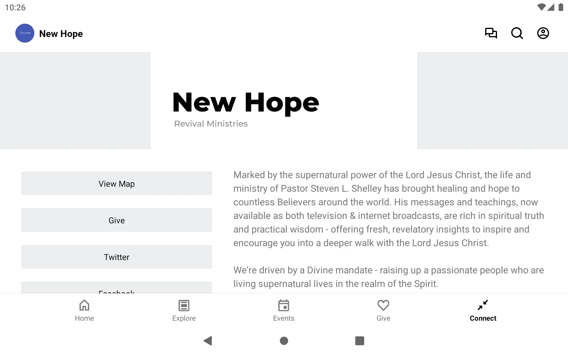 New Hope Revival Ministries | Indus Appstore | Screenshot