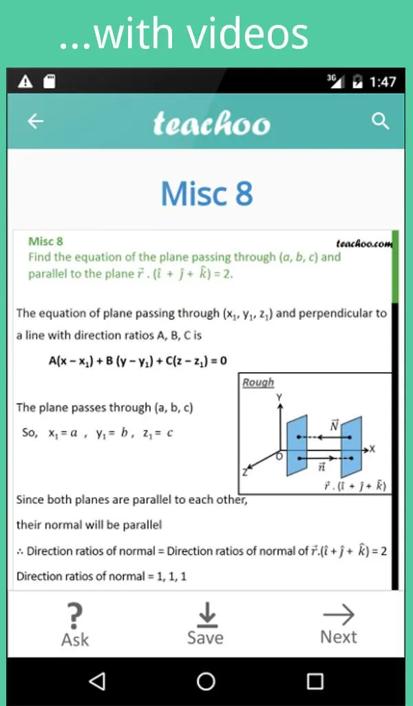 NCERT Solutions CBSE Maths Cla | Indus Appstore | Screenshot
