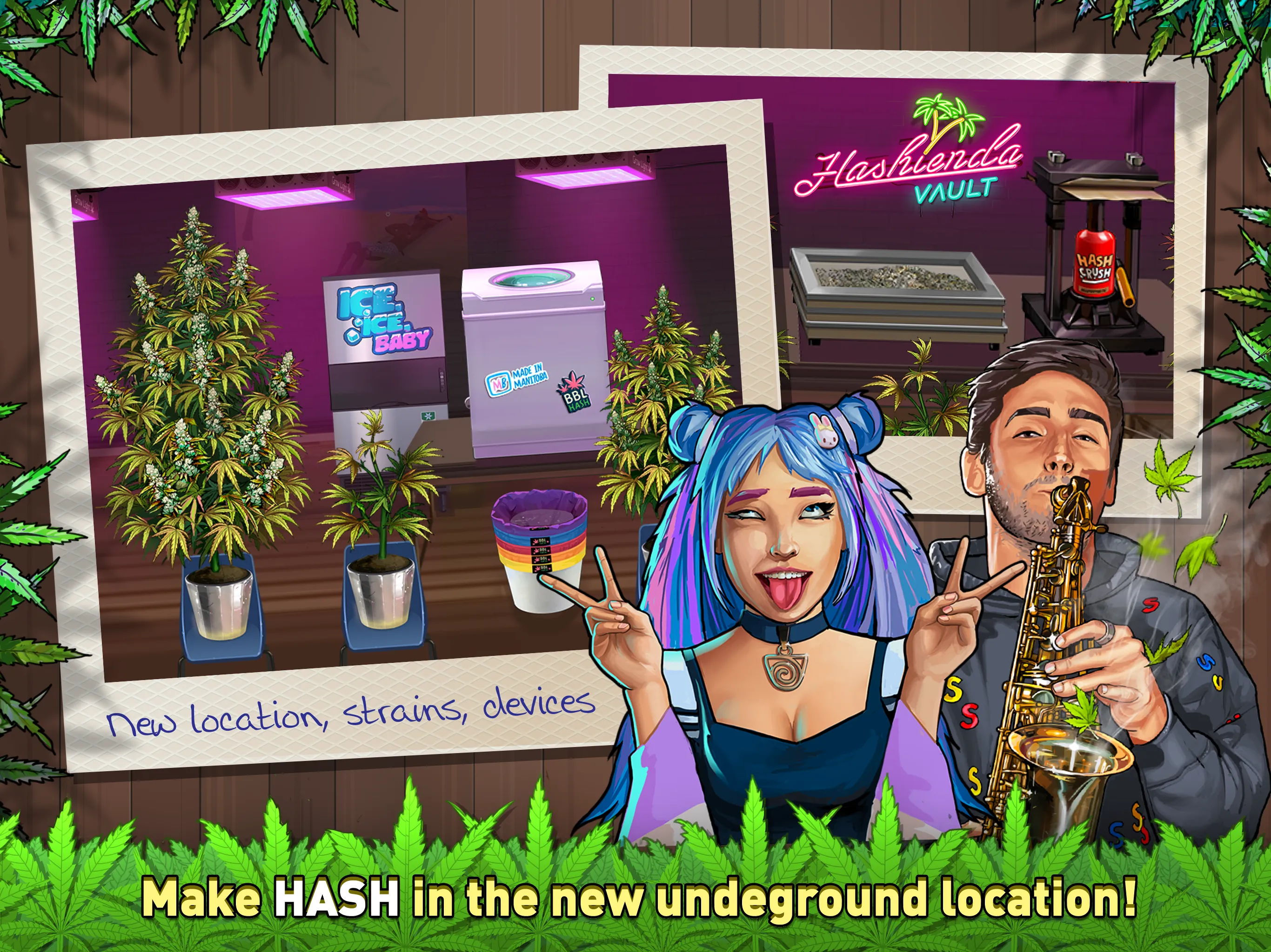 Weed Firm 2: Bud Farm Tycoon | Indus Appstore | Screenshot