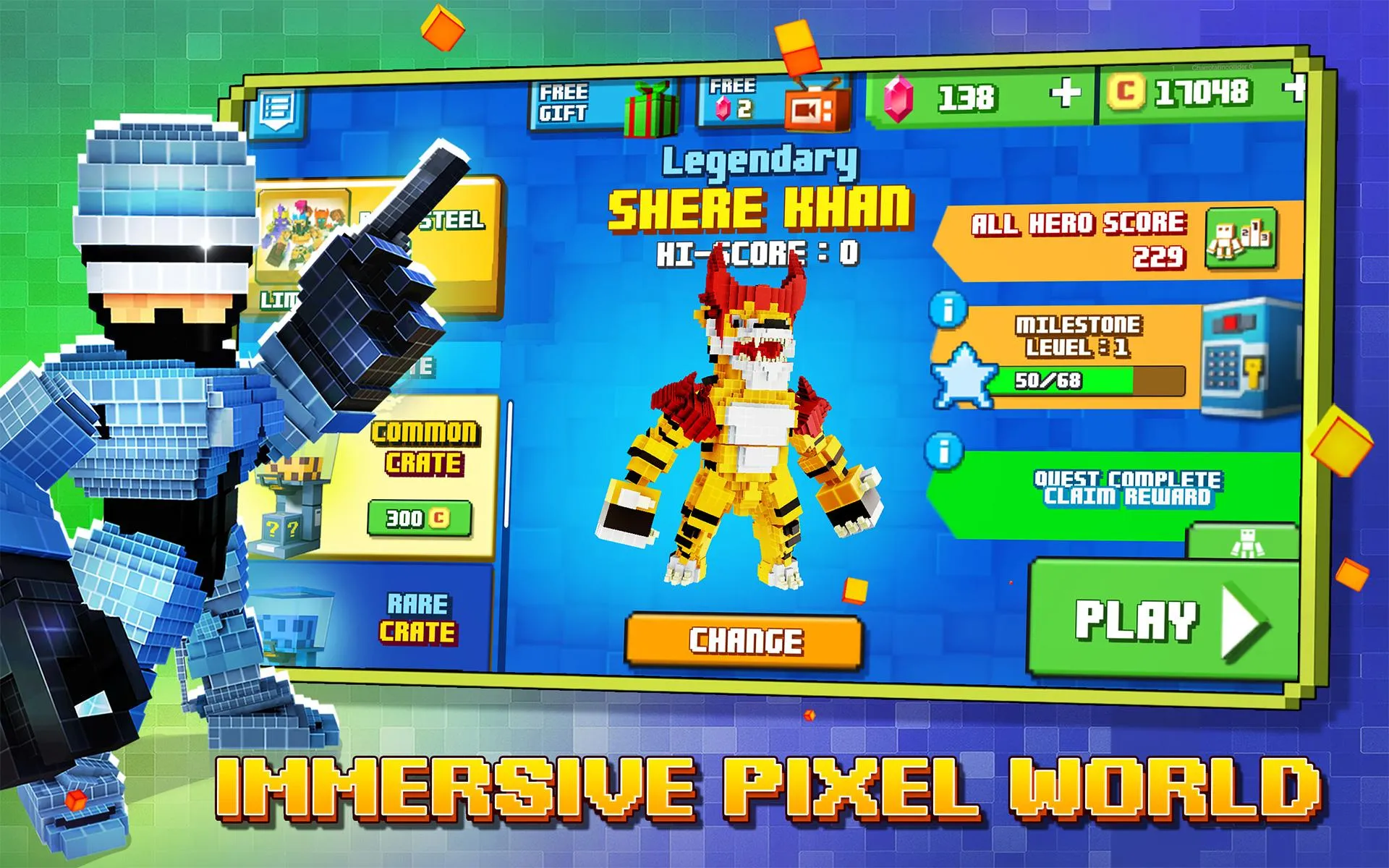 Super Pixel Heroes | Indus Appstore | Screenshot