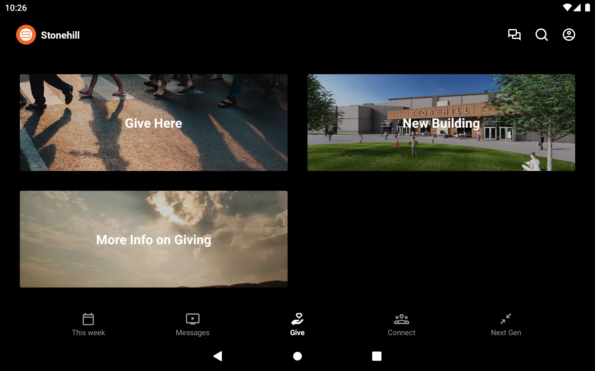 Stonehill Church Idaho | Indus Appstore | Screenshot