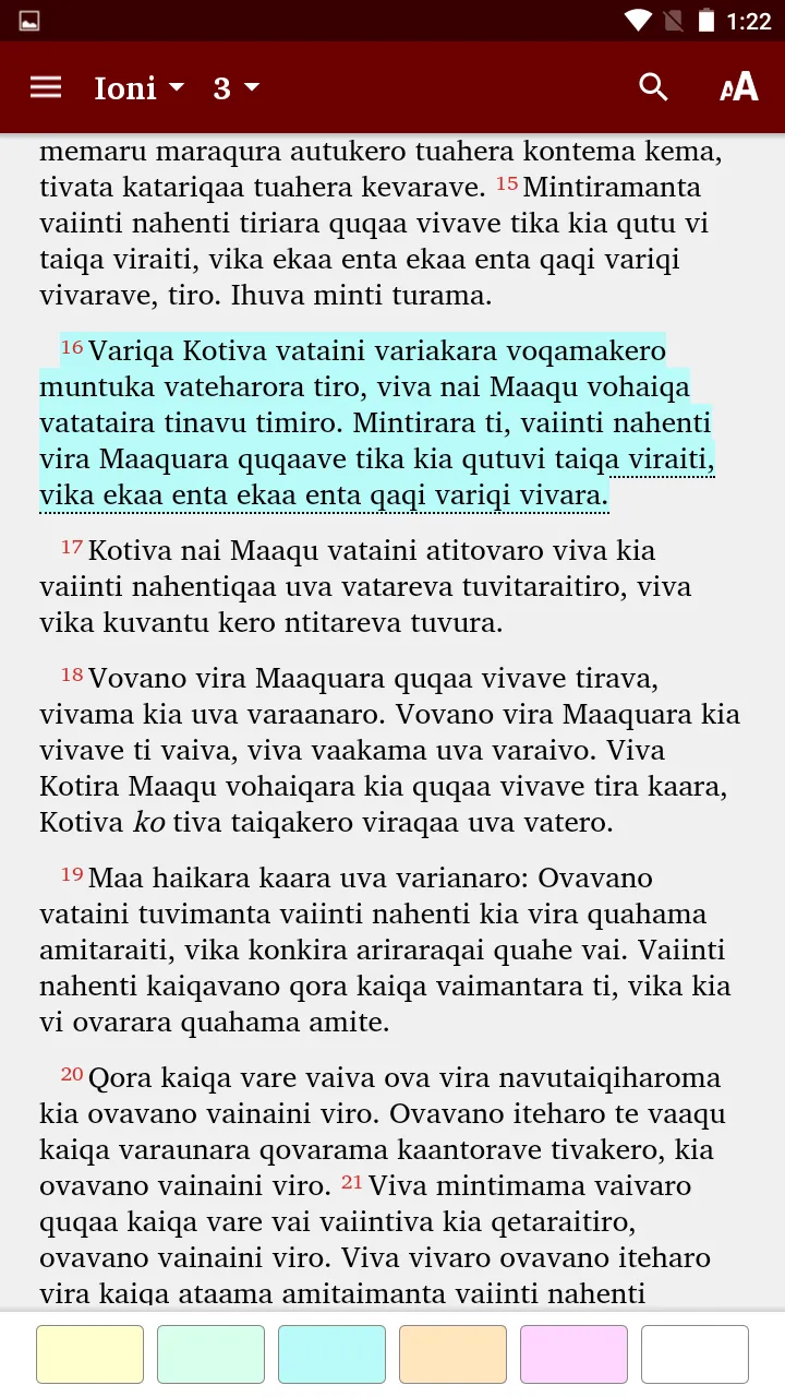 North Tairora Bible | Indus Appstore | Screenshot