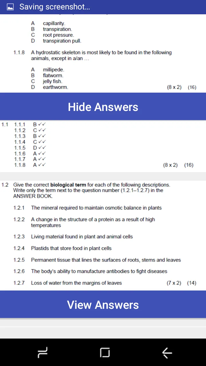 Grade 10 Life Sciences | Indus Appstore | Screenshot