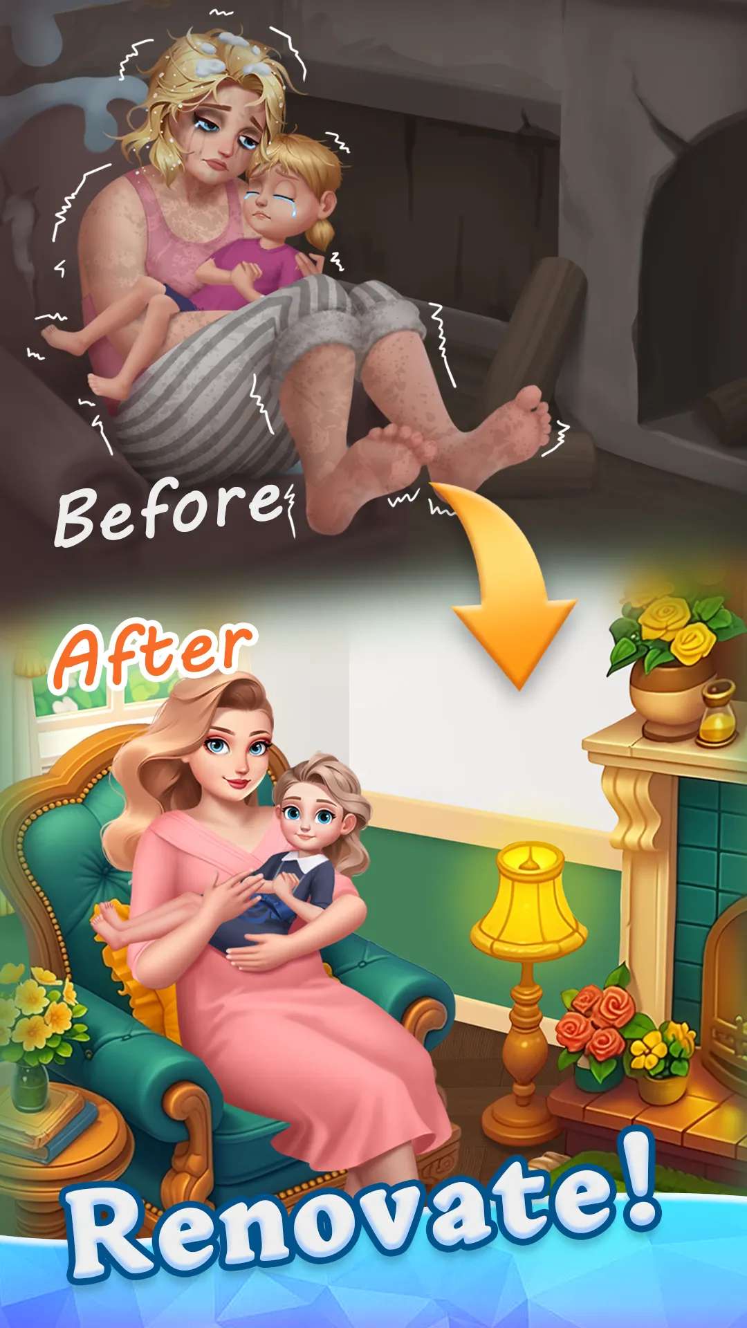 Beauty Tiles: Story & Makeover | Indus Appstore | Screenshot