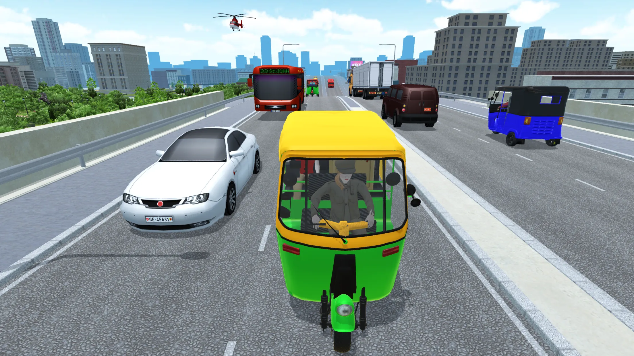 Tuk Tuk 3D: Auto Rickshaw Game | Indus Appstore | Screenshot