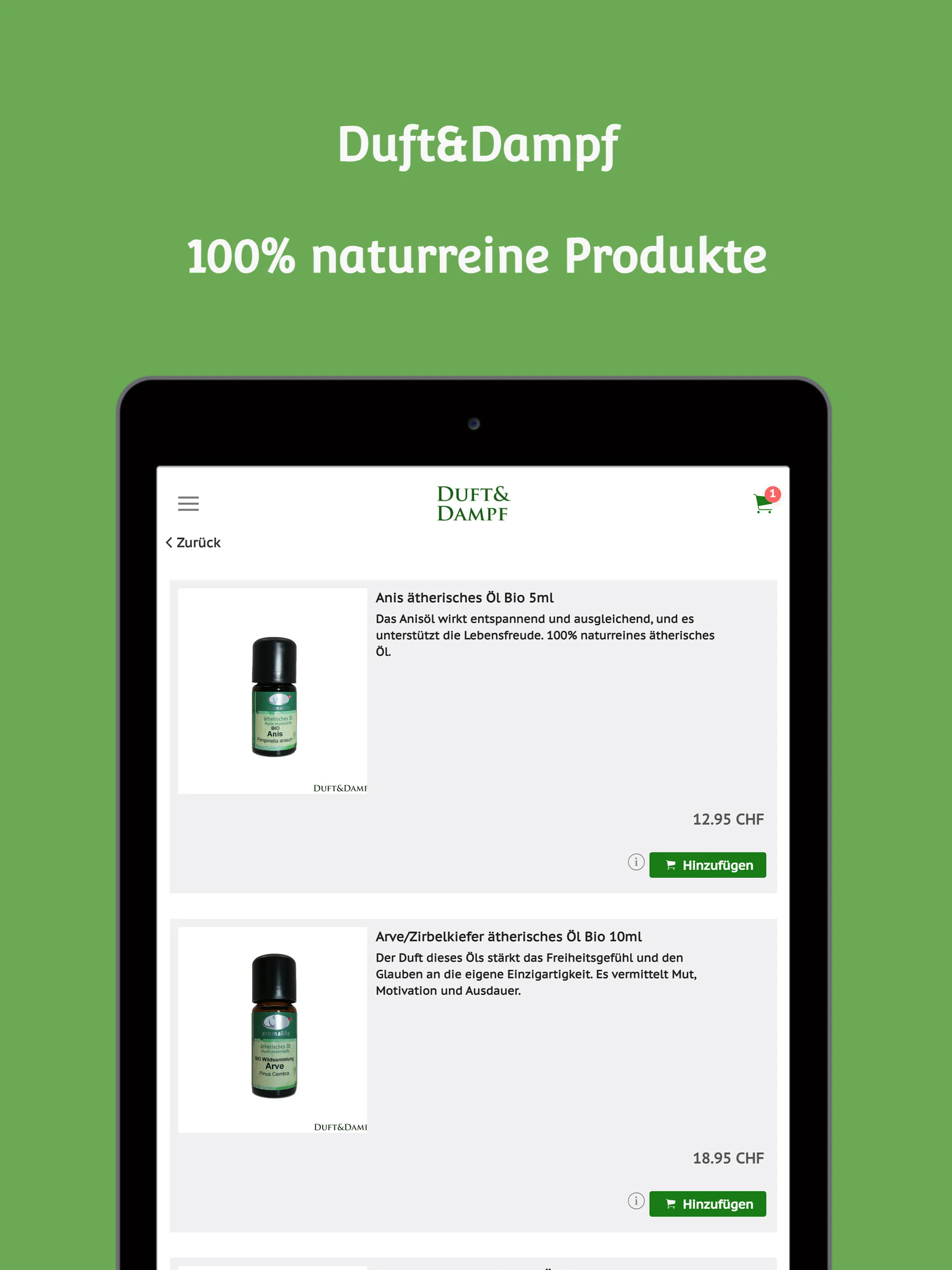 Duft&Dampf | Indus Appstore | Screenshot