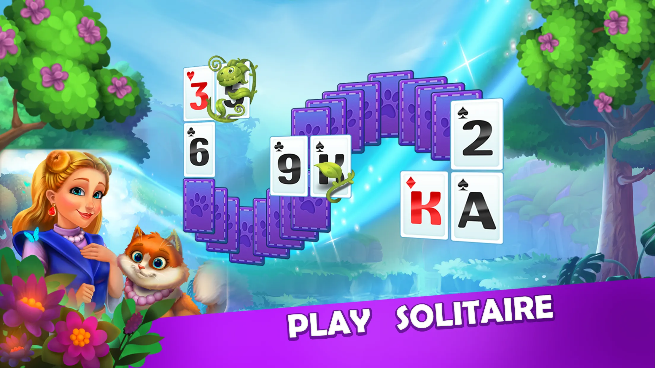 Solitaire Card TriPeaks Trip | Indus Appstore | Screenshot