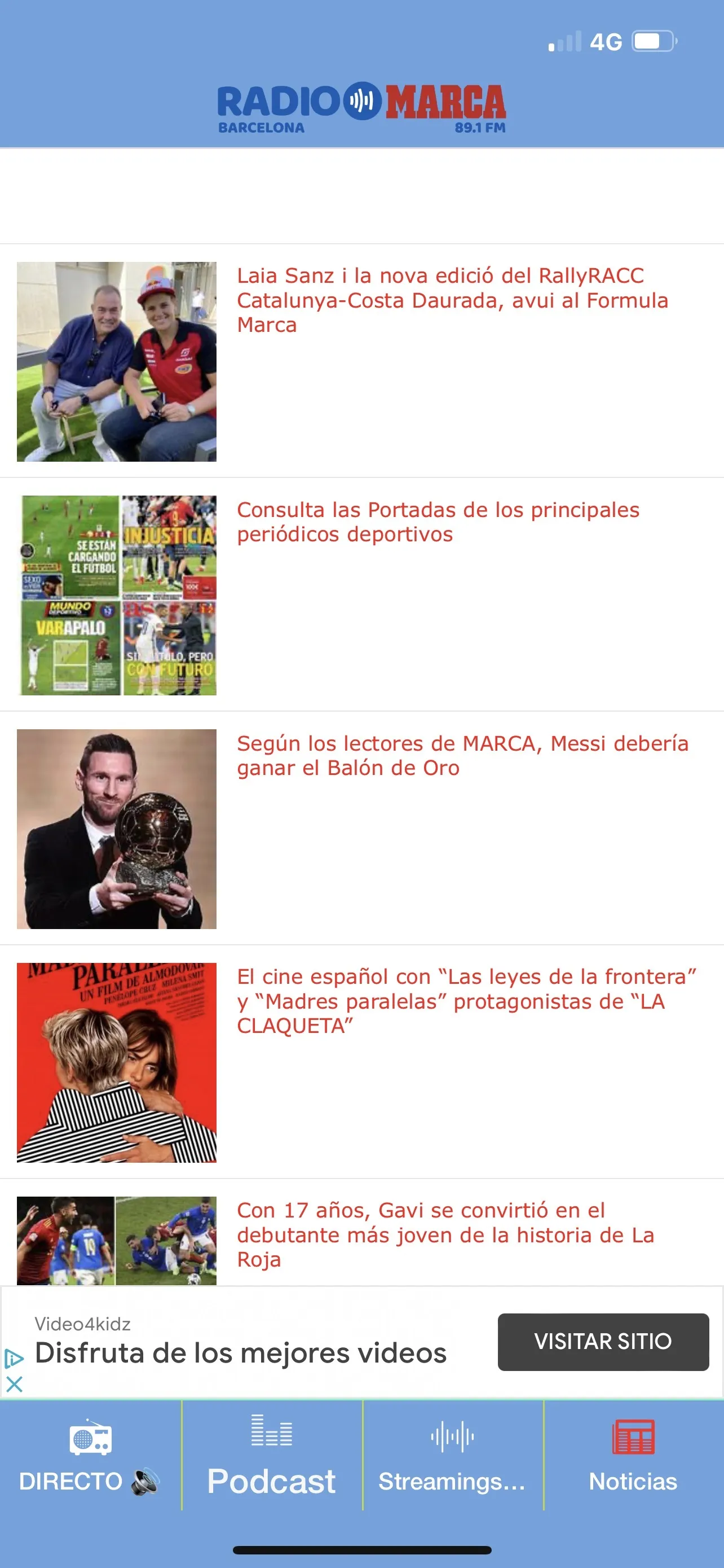 Radio Marca Barcelona ©Oficial | Indus Appstore | Screenshot