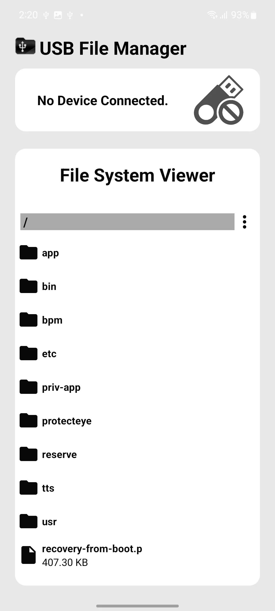 USB File Manager (NTFS, Exfat) | Indus Appstore | Screenshot