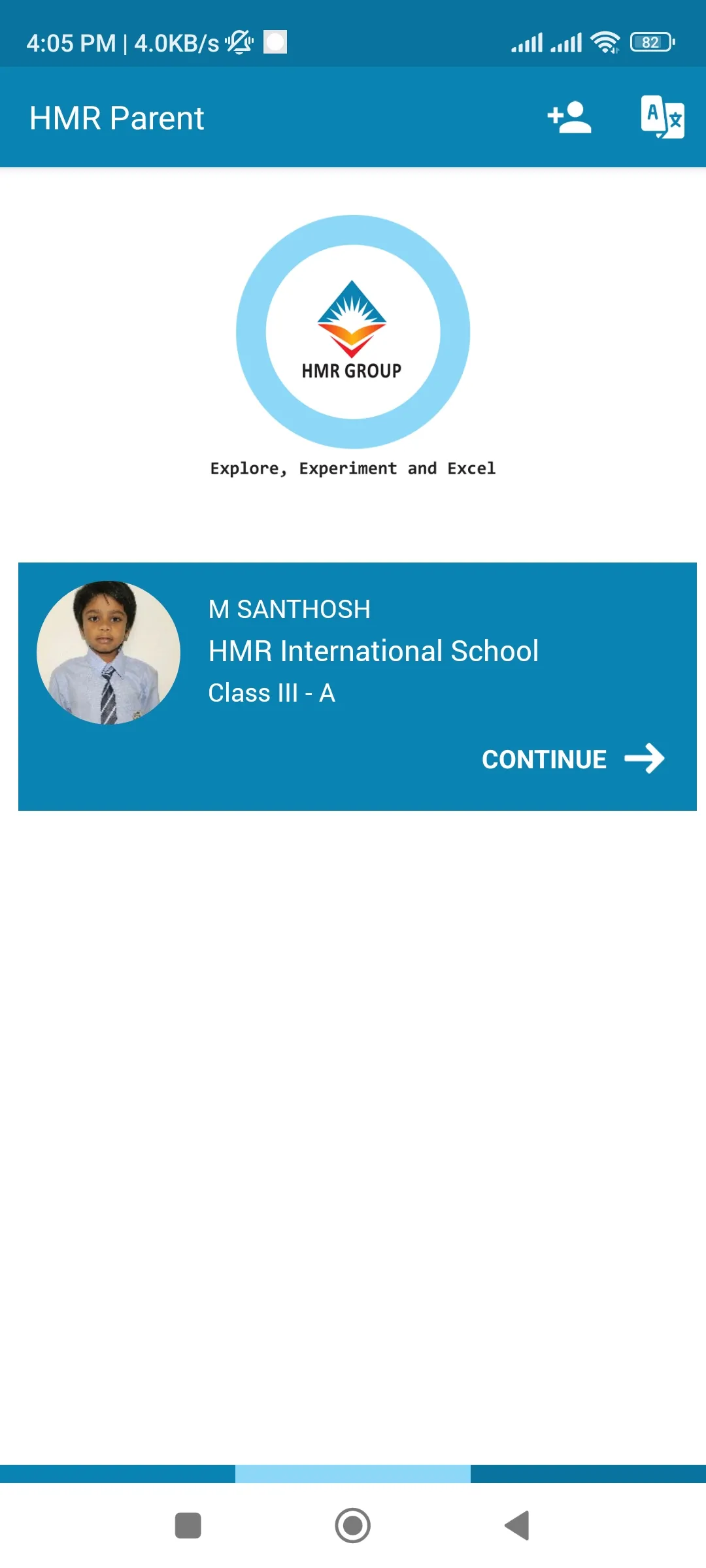 HMR Parent Portal | Indus Appstore | Screenshot