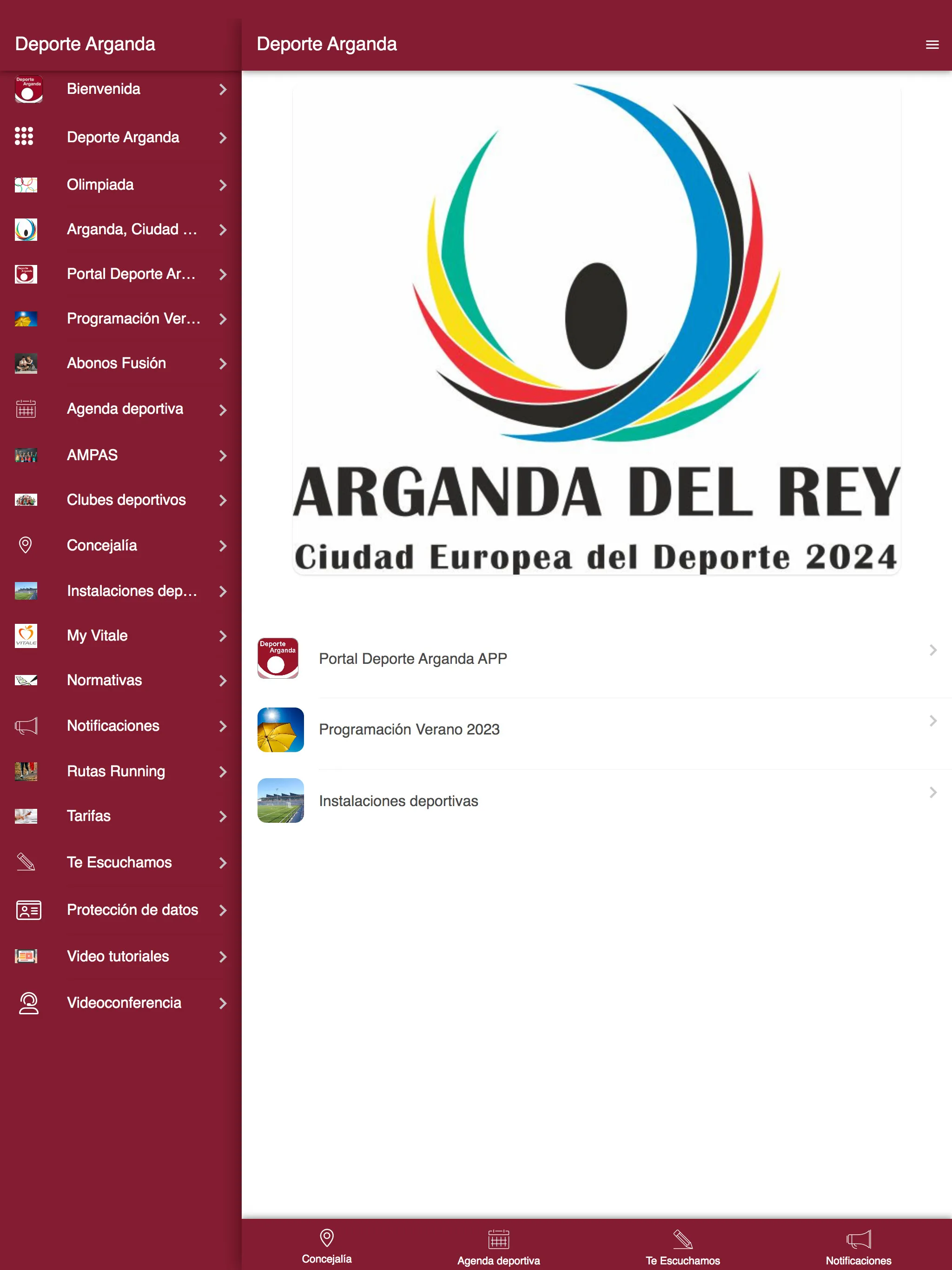 Deporte Arganda | Indus Appstore | Screenshot