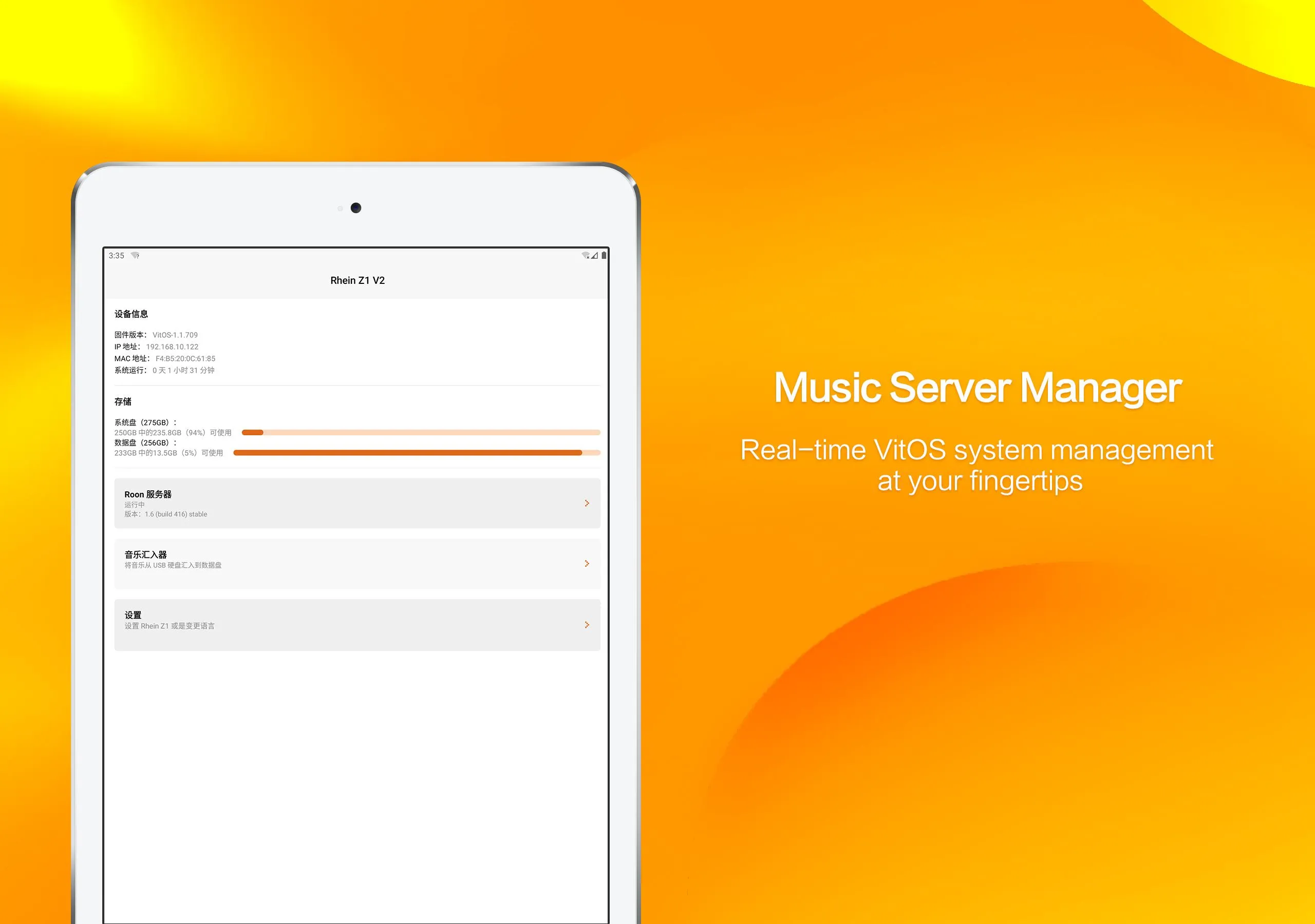 VitOS Manager | Indus Appstore | Screenshot