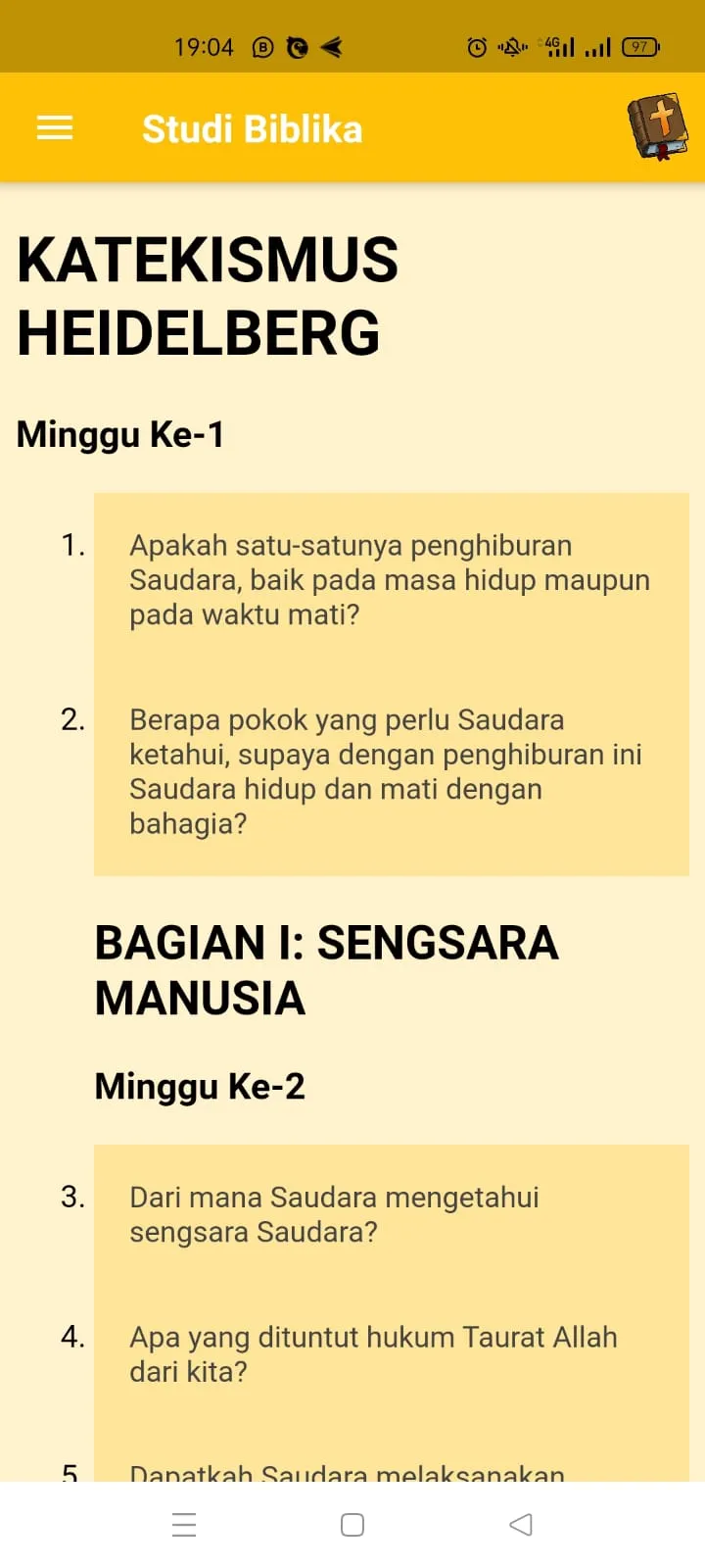 Studi Biblika: Belajar Alkitab | Indus Appstore | Screenshot